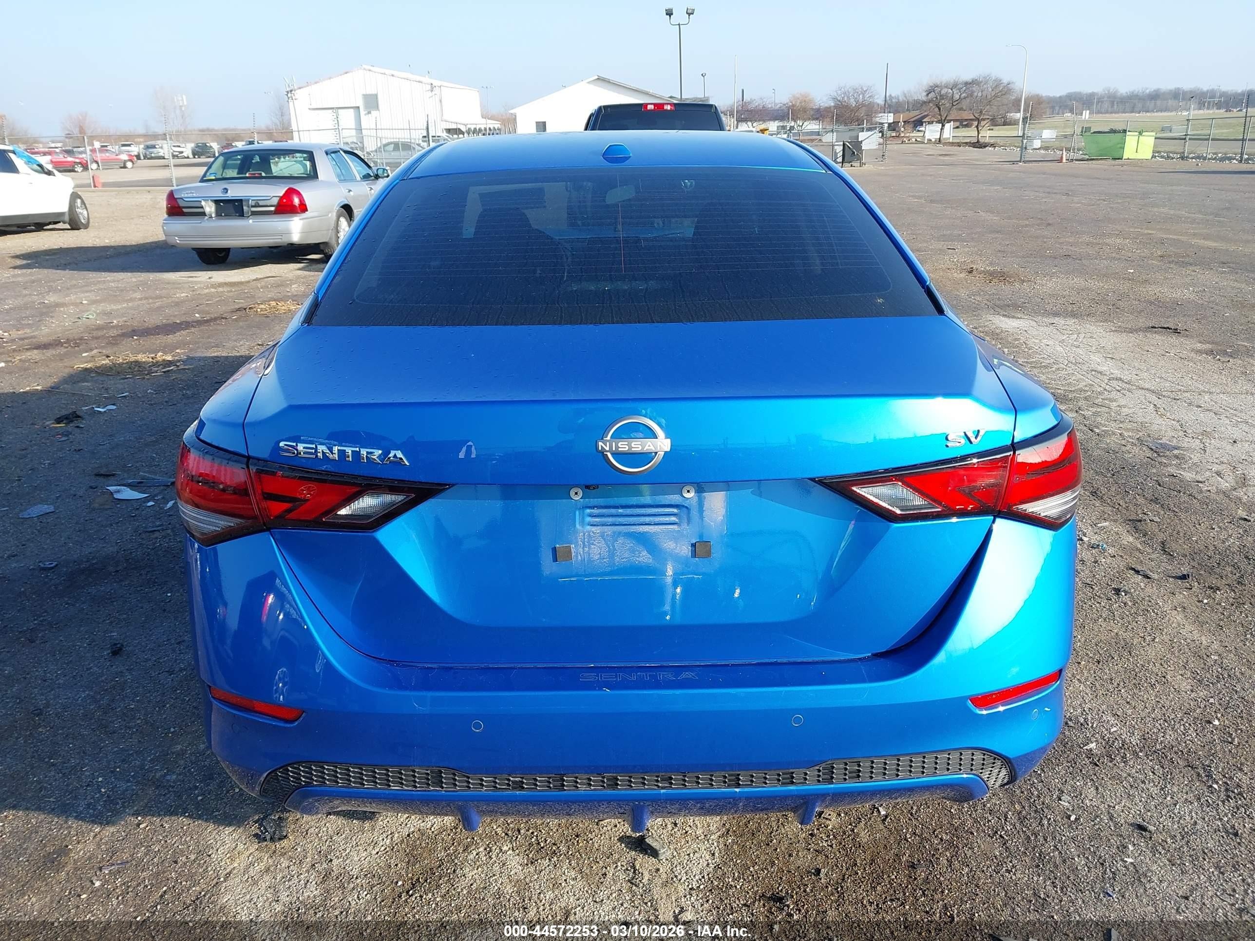 2024 Nissan Sentra Sv Xtronic Cvt Blue vin: 3N1AB8CV9RY310514