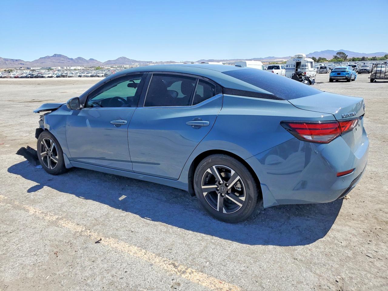 2025 Nissan Sentra Sv Blue vin: 3N1AB8CV9SY233939