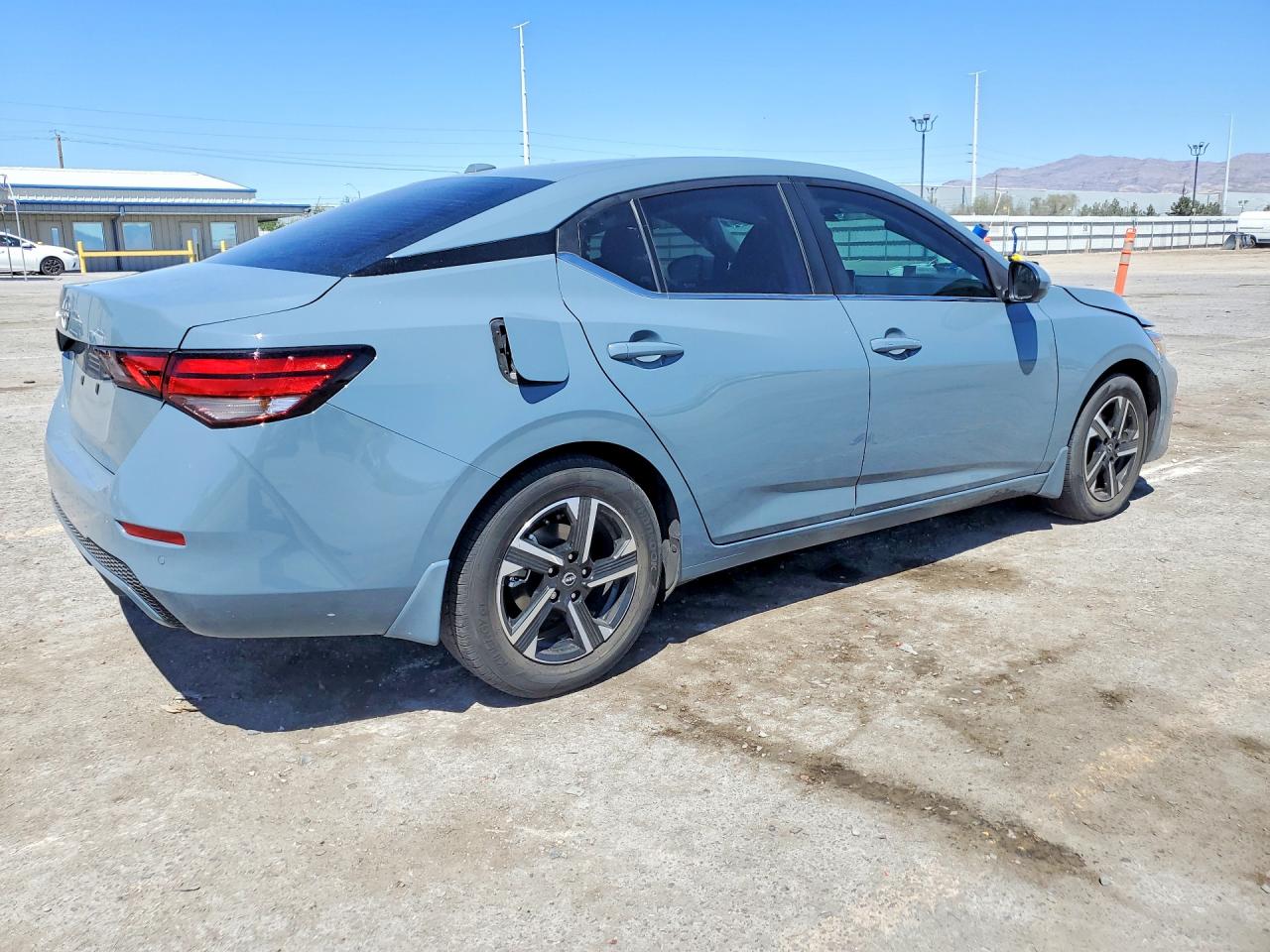 2025 Nissan Sentra Sv Blue vin: 3N1AB8CV9SY233939