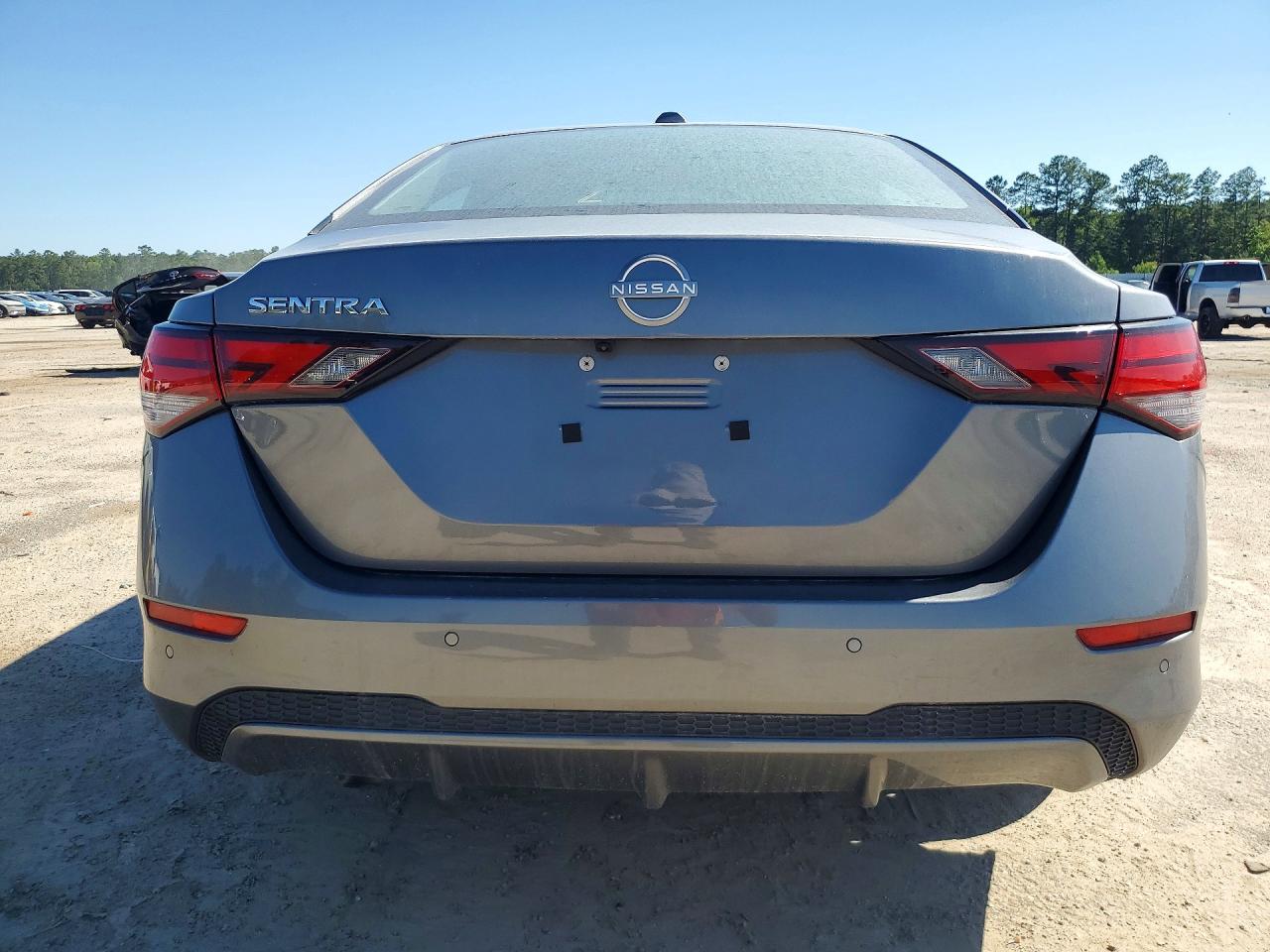 2025 Nissan Sentra Sv Gray vin: 3N1AB8CV9SY304072