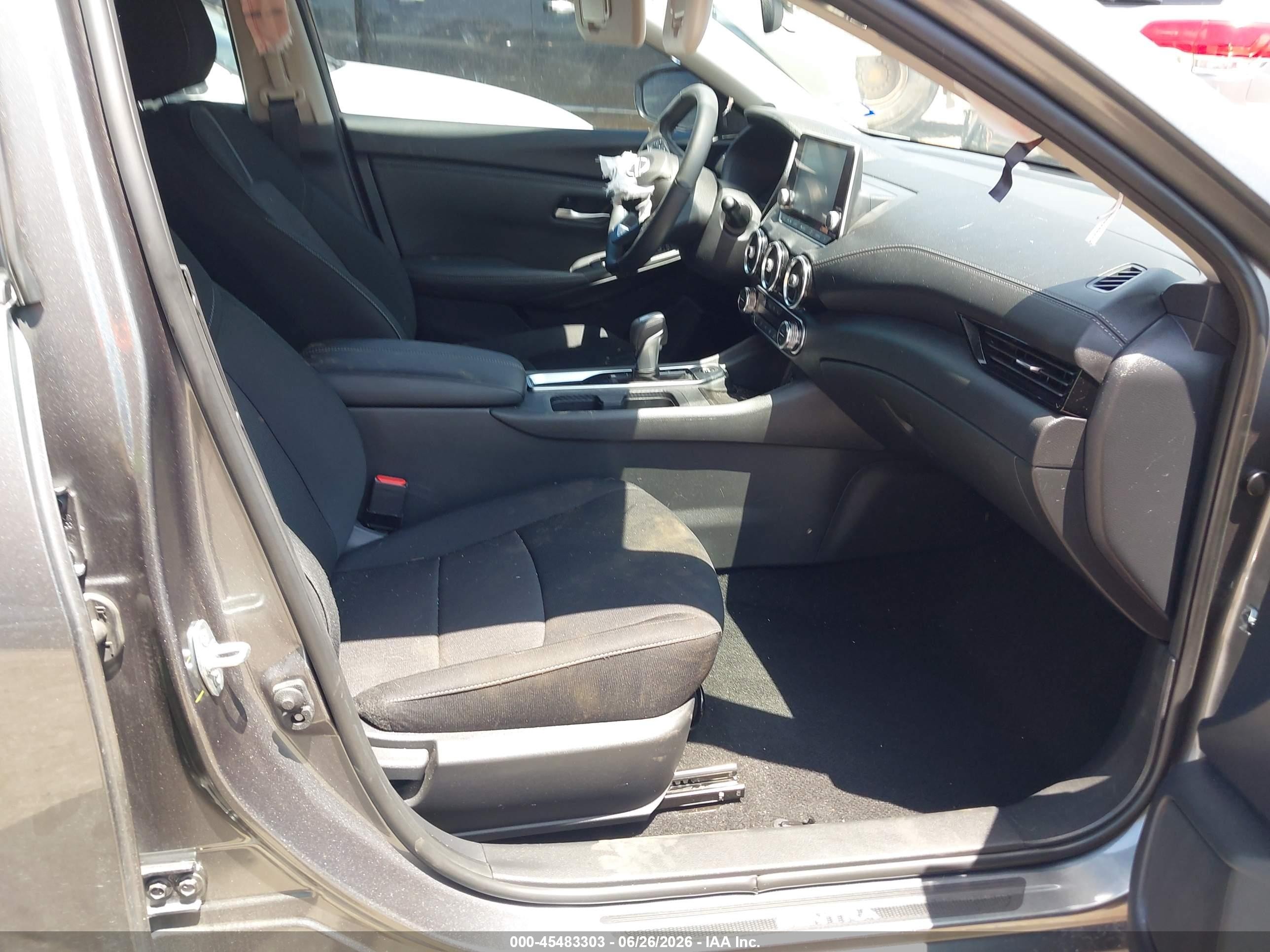 2025 Nissan Sentra Sv Серый vin: 3N1AB8CV9SY402812