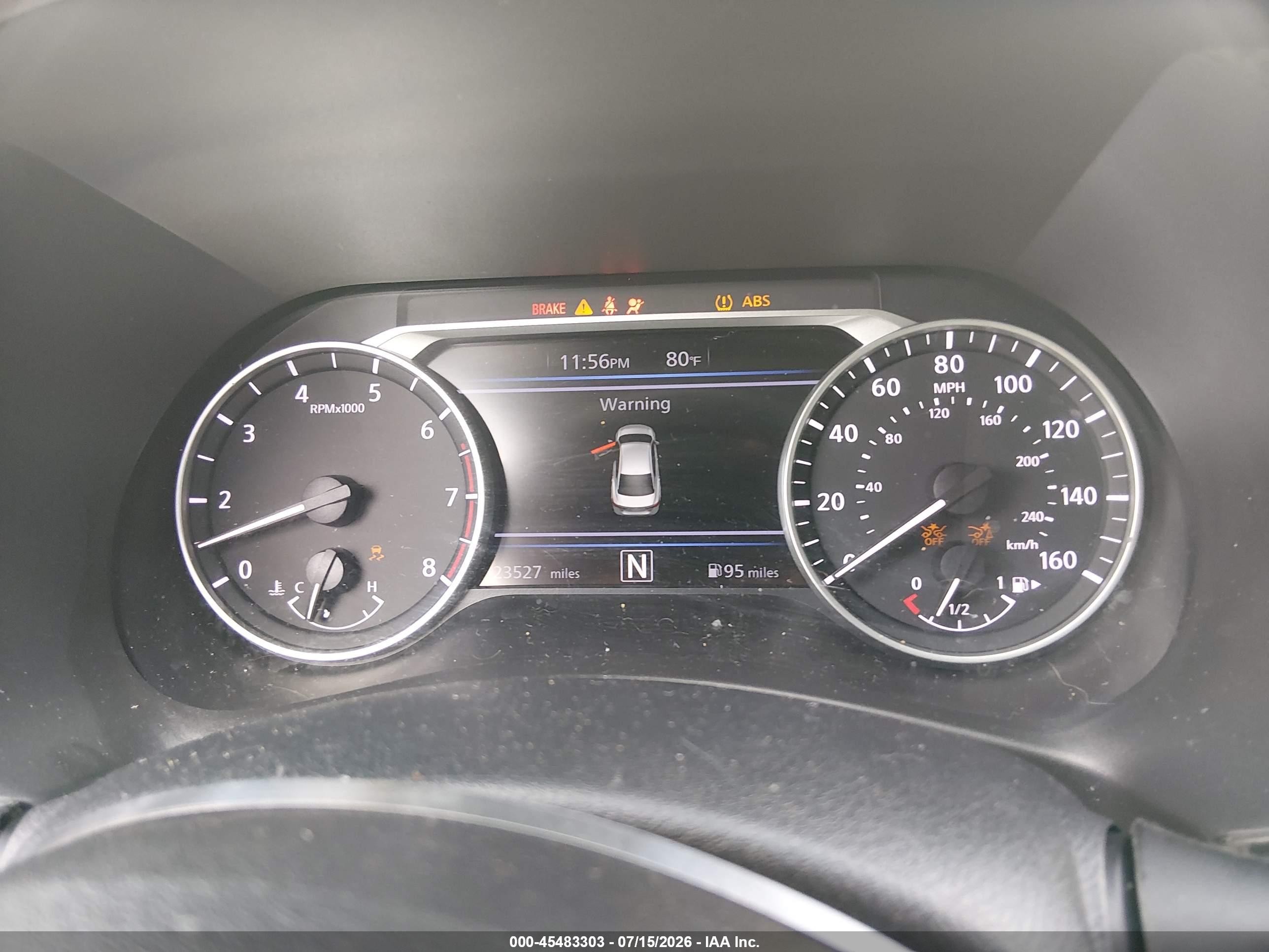 2025 Nissan Sentra Sv Серый vin: 3N1AB8CV9SY402812