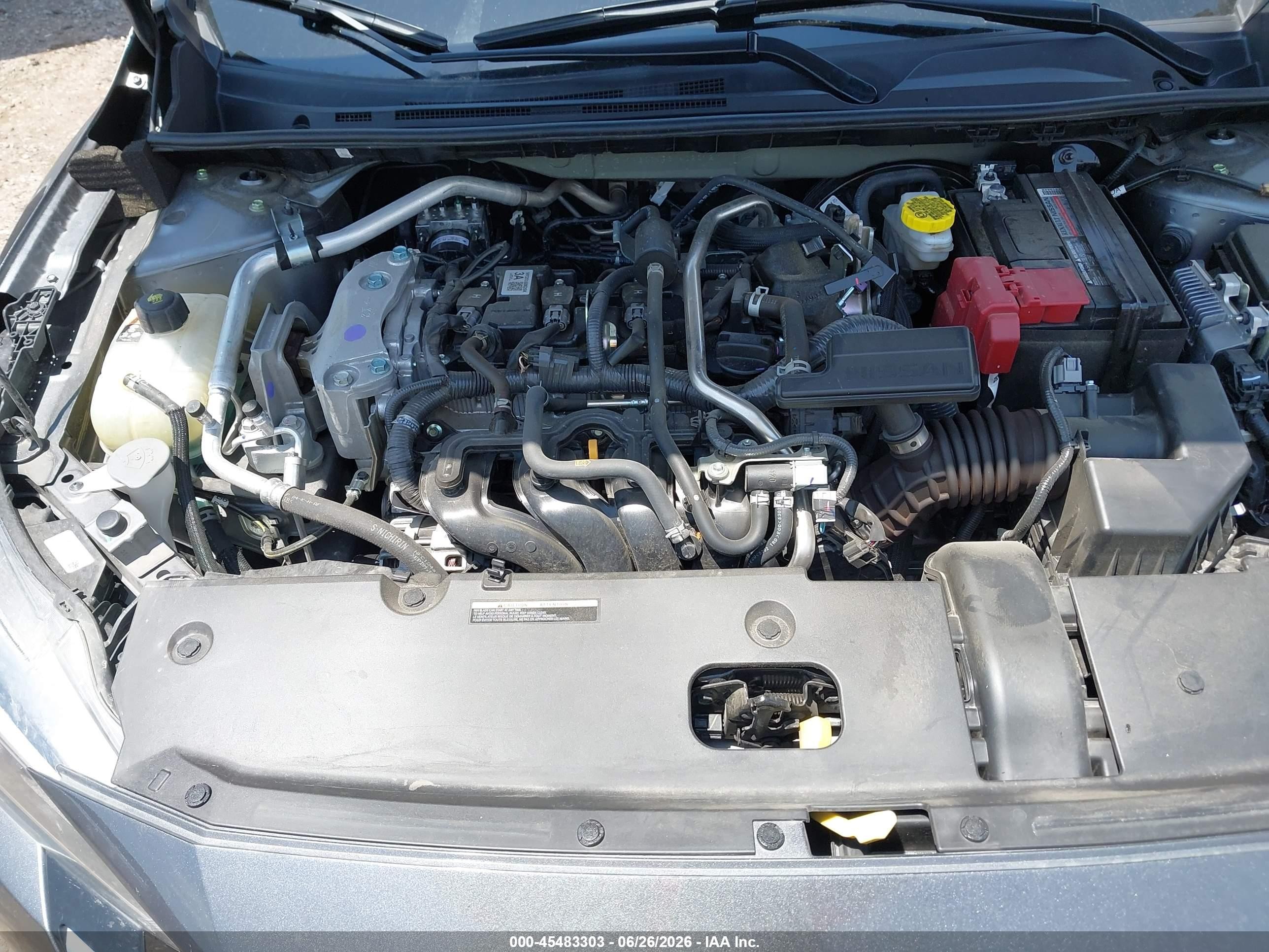 2025 Nissan Sentra Sv Серый vin: 3N1AB8CV9SY402812