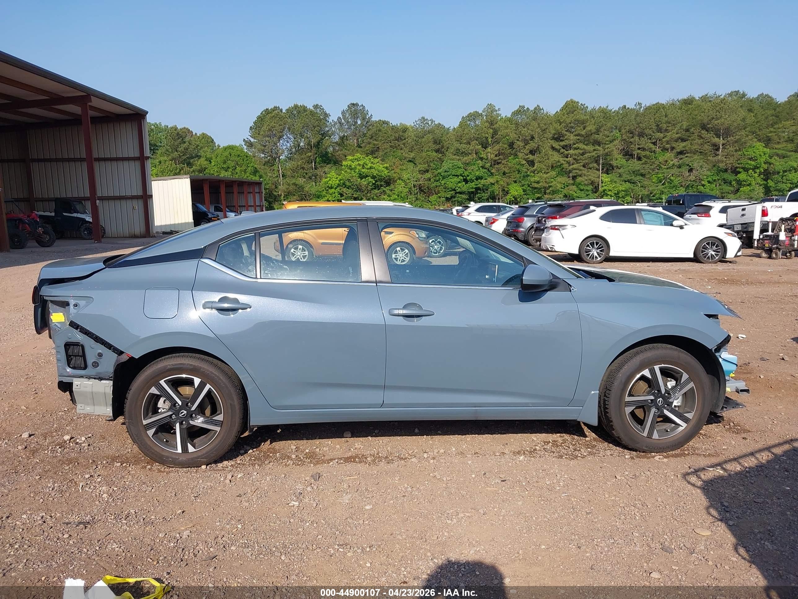 2025 Nissan Sentra Sv Gray vin: 3N1AB8CV9SY419786