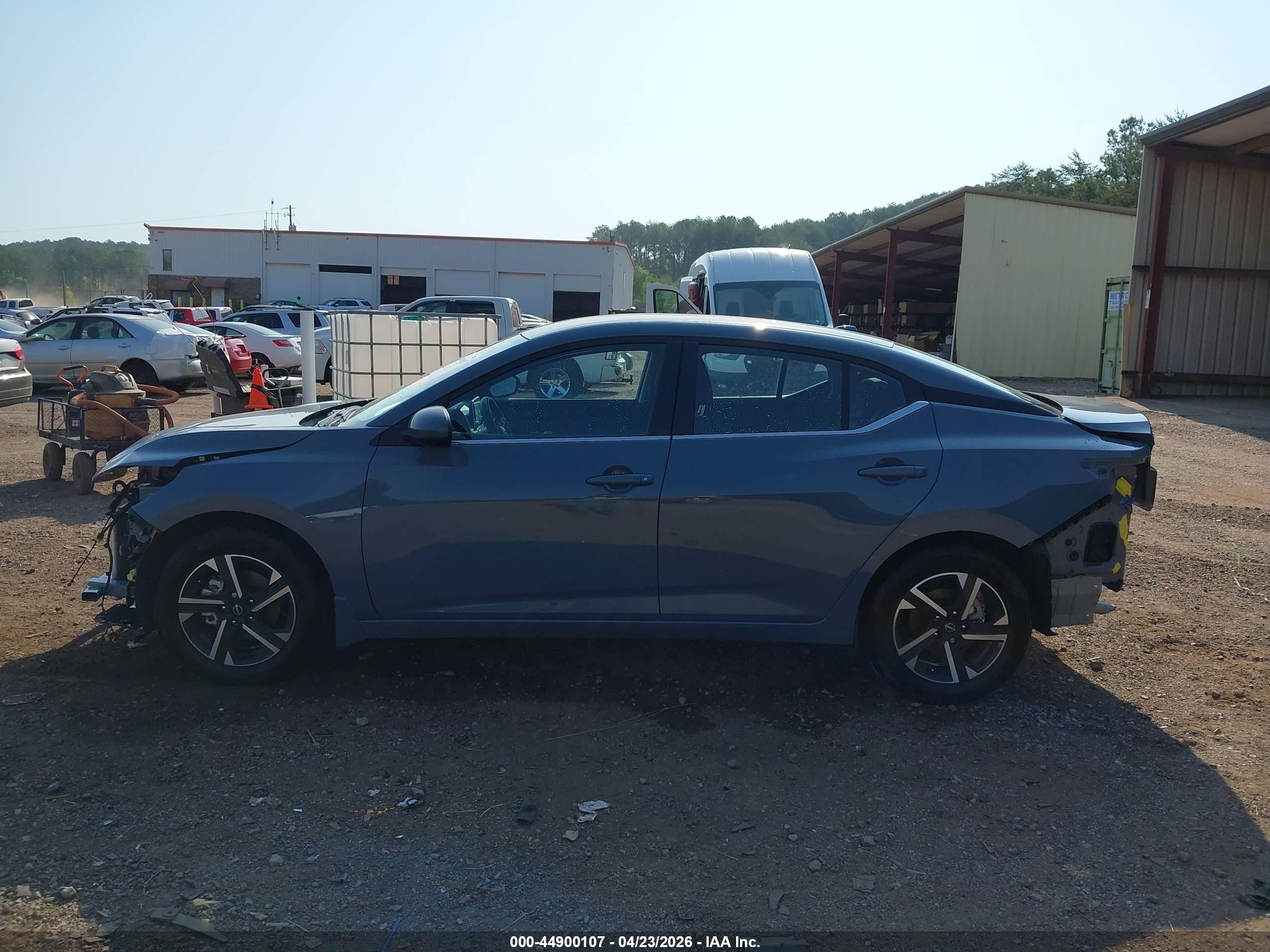 2025 Nissan Sentra Sv Gray vin: 3N1AB8CV9SY419786