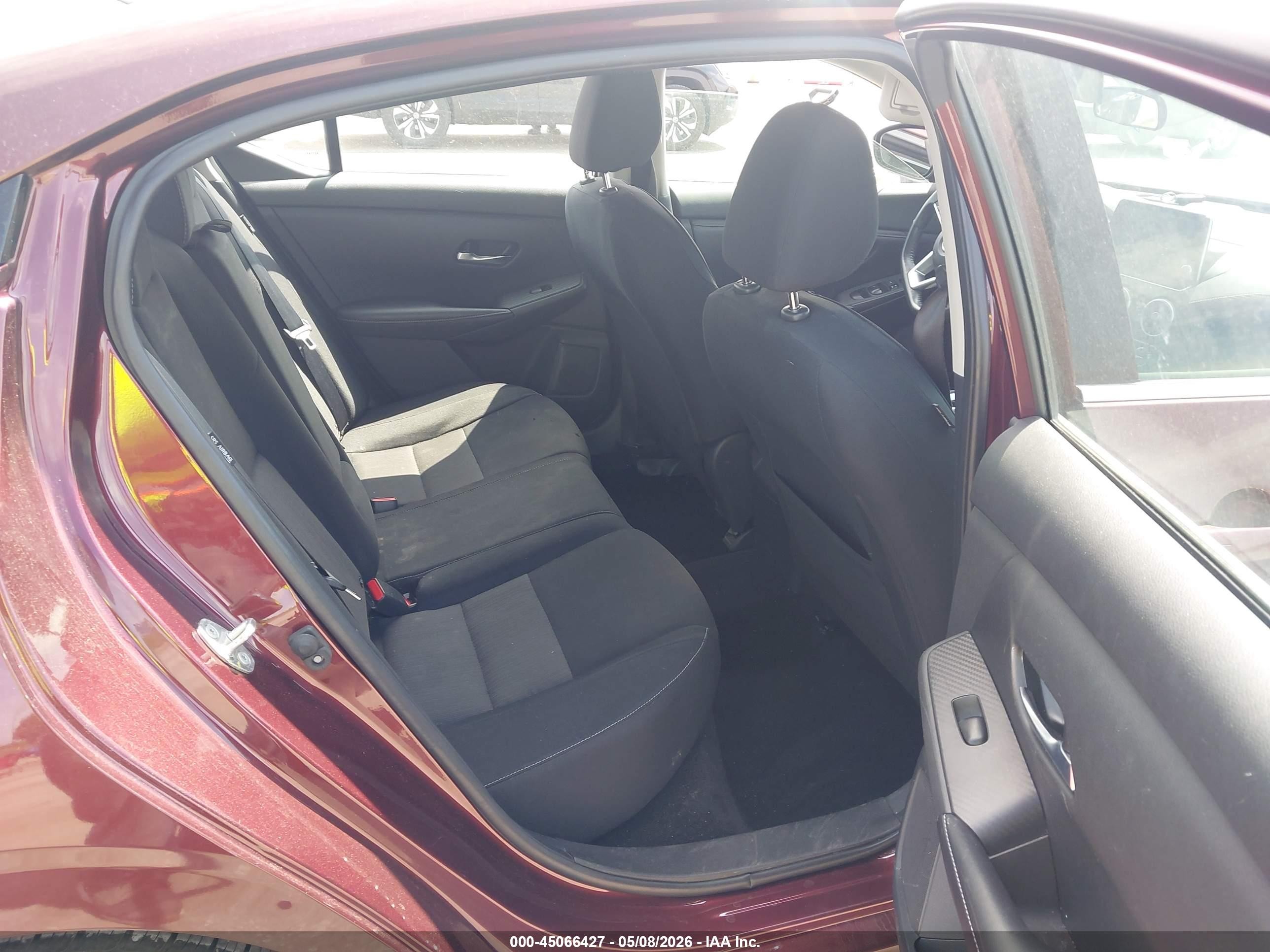 2021 Nissan Sentra Sv Xtronic Cvt Бордовый vin: 3N1AB8CVXMY213752