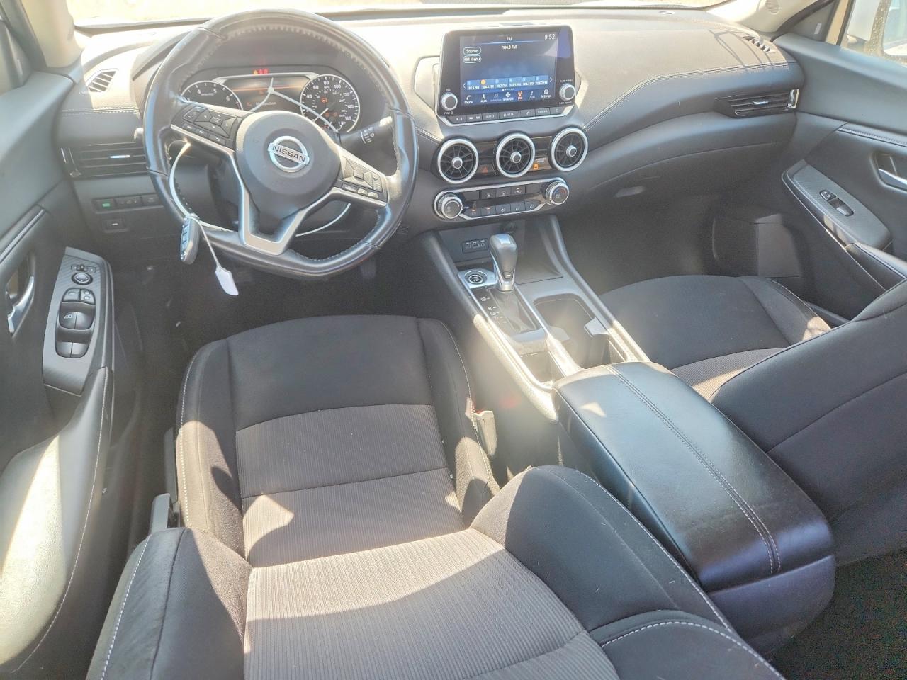 2022 Nissan Sentra Sv White vin: 3N1AB8CVXNY205944