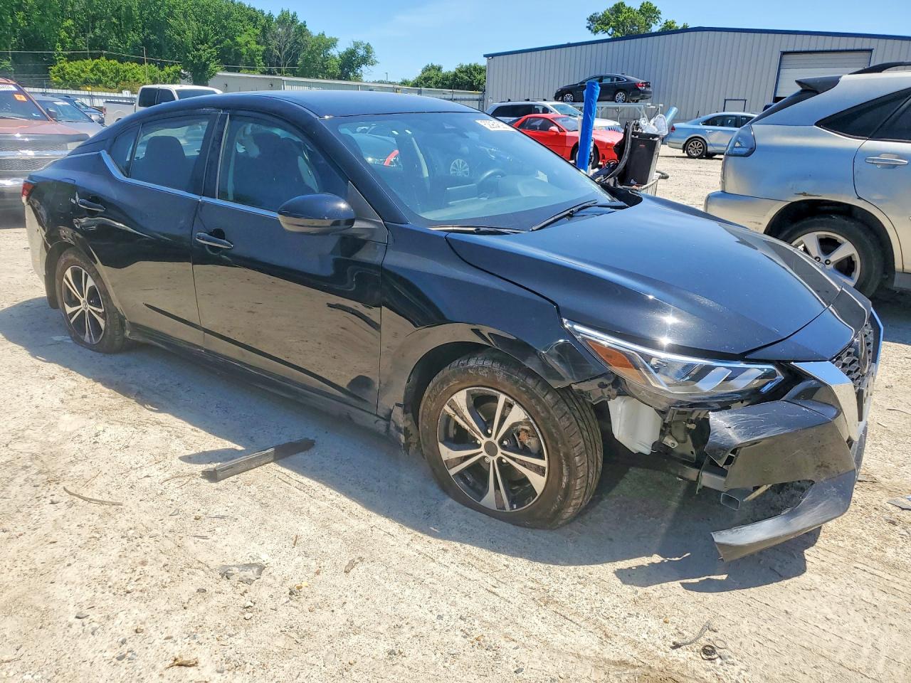 2023 Nissan Sentra Sv Black vin: 3N1AB8CVXPY265919