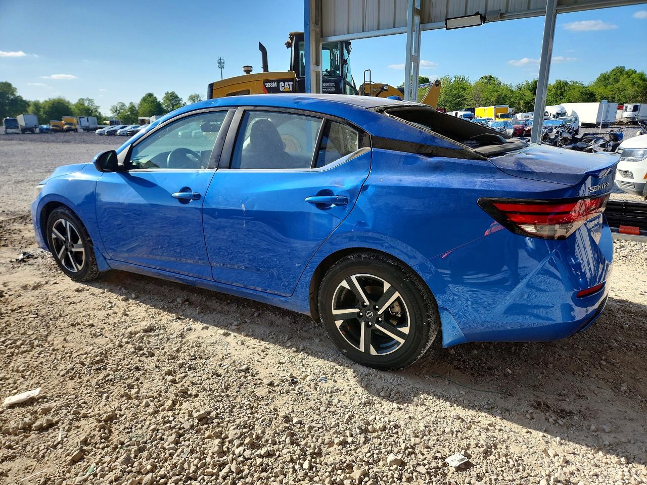 2024 Nissan Sentra Sv Blue vin: 3N1AB8CVXRY242594