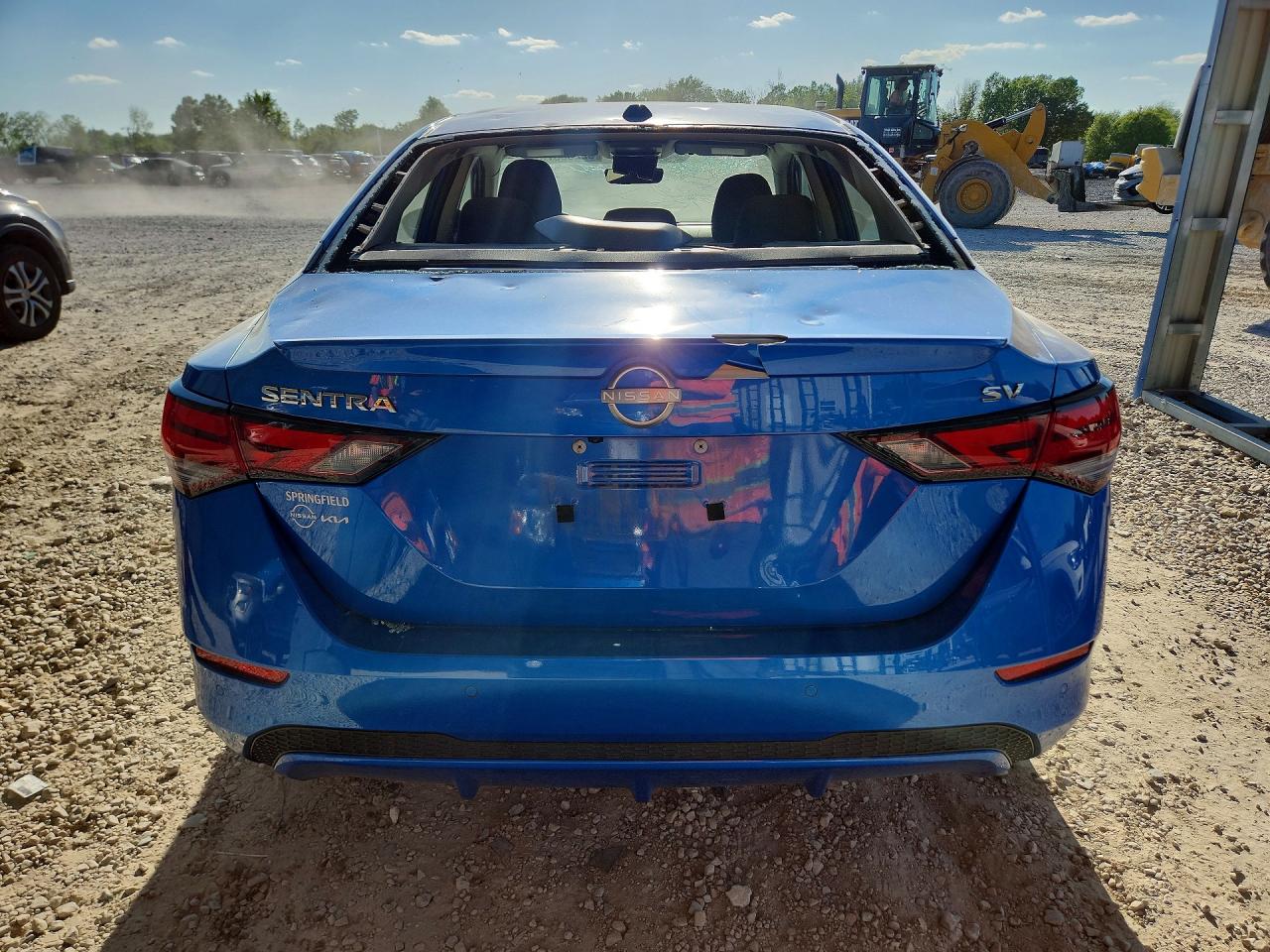 2024 Nissan Sentra Sv Blue vin: 3N1AB8CVXRY242594