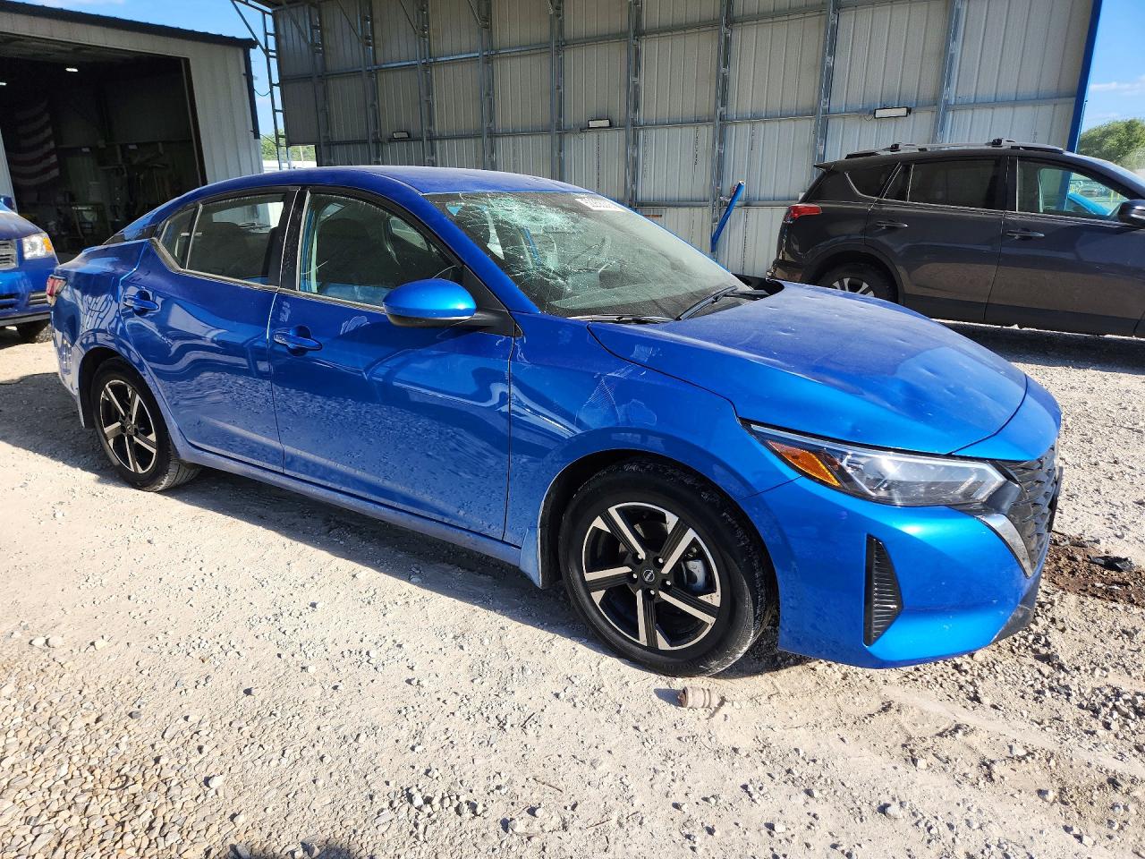2024 Nissan Sentra Sv Blue vin: 3N1AB8CVXRY242594