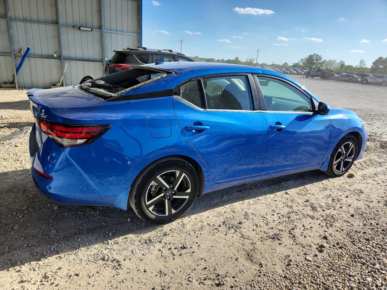 2024 Nissan Sentra Sv Blue vin: 3N1AB8CVXRY242594