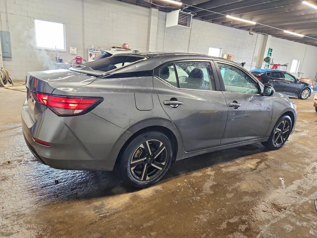 2025 Nissan Sentra Sv Серый vin: 3N1AB8CVXSY381551