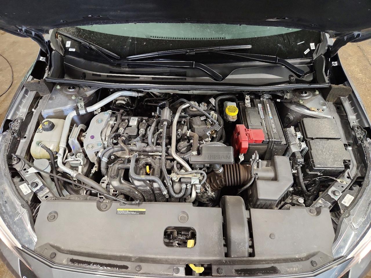 2025 Nissan Sentra Sv Серый vin: 3N1AB8CVXSY381551