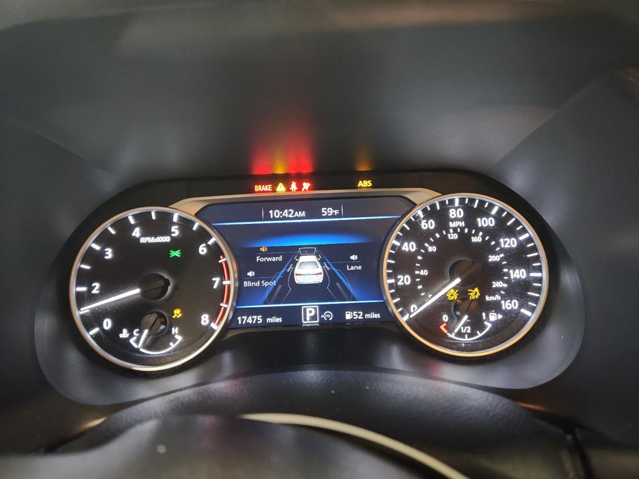 2025 Nissan Sentra Sv Серый vin: 3N1AB8CVXSY381551 Damage: Warning Light - Air Bag, On, Unacceptable