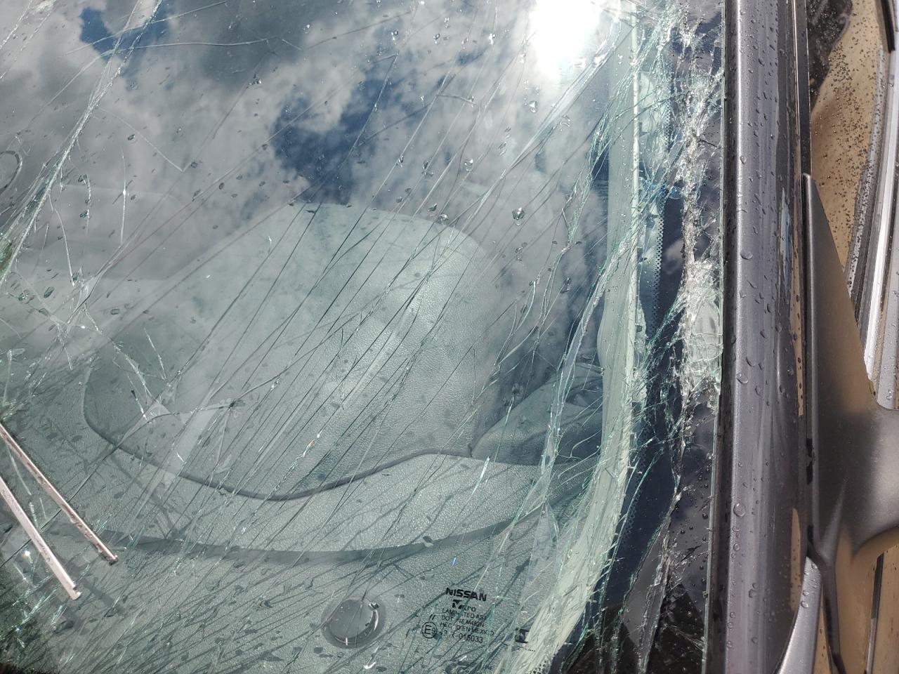 2025 Nissan Sentra Sv Gray vin: 3N1AB8CVXSY406030 Damage: Windshield, Broken, Replacement Required