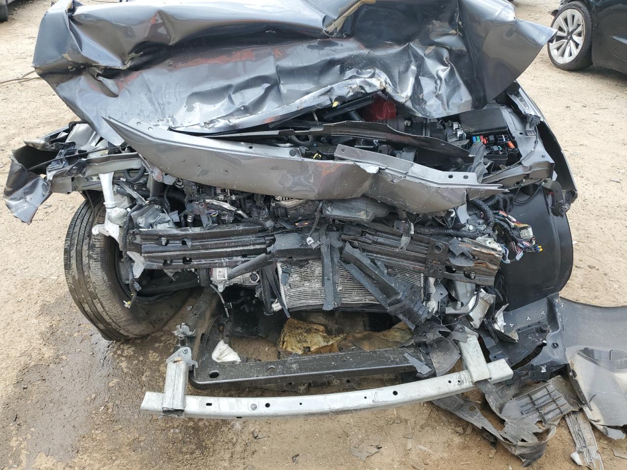 2025 Nissan Sentra Sv Gray vin: 3N1AB8CVXSY406030 Damage: Front Bumper Reinforcement, Broken, Replacement Required