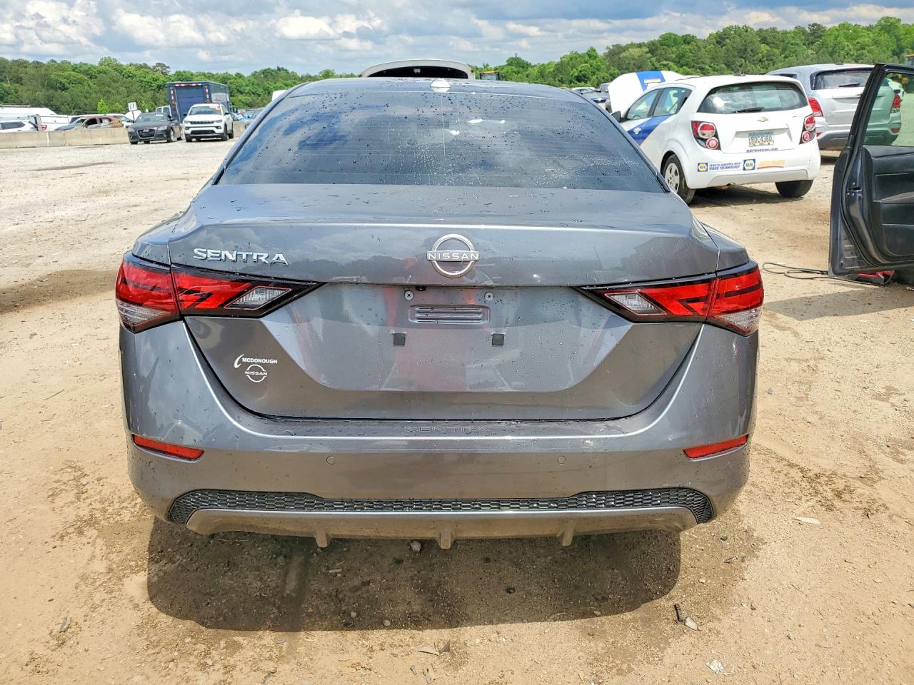 2025 Nissan Sentra Sv Gray vin: 3N1AB8CVXSY406030