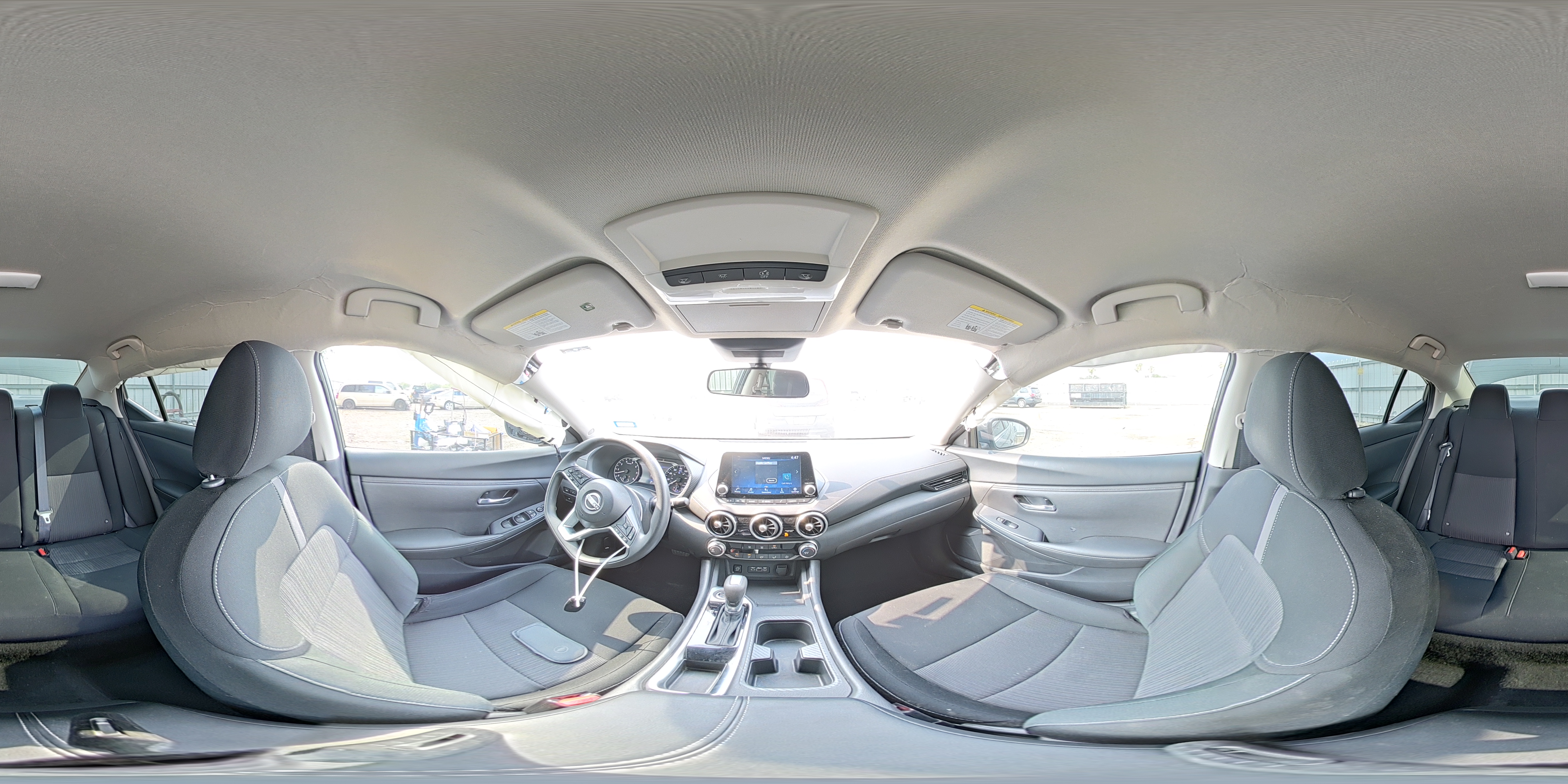 2025 Nissan Sentra Sv Gray vin: 3N1AB8CVXSY412782