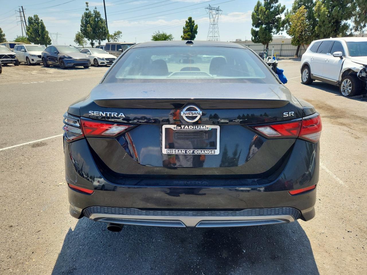 2021 Nissan Sentra Sr Black vin: 3N1AB8DV0MY231093