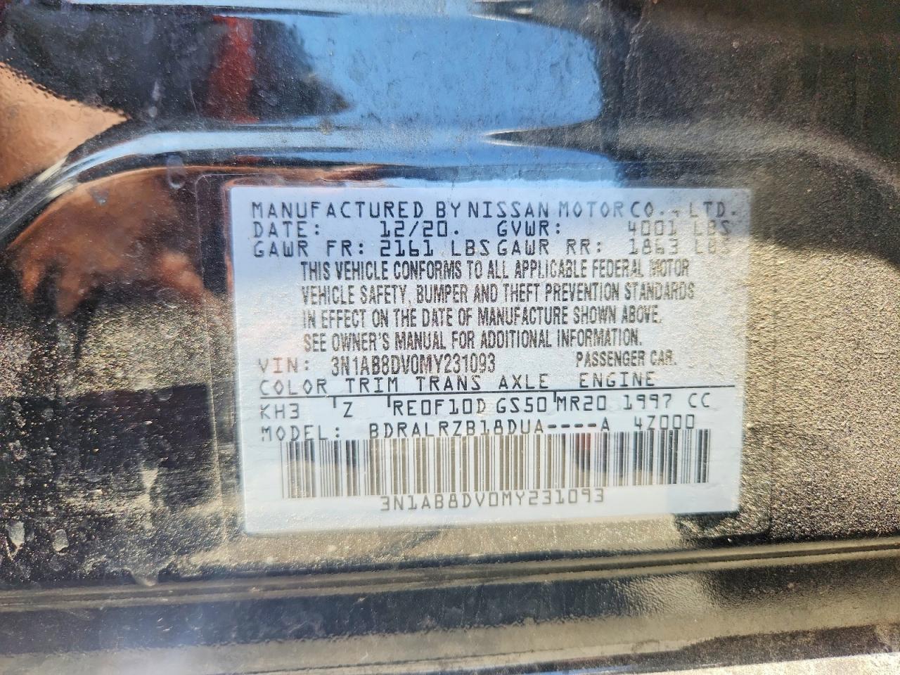 2021 Nissan Sentra Sr Black vin: 3N1AB8DV0MY231093