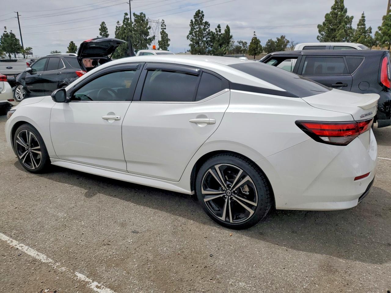2023 Nissan Sentra Sr White vin: 3N1AB8DV0PY283599