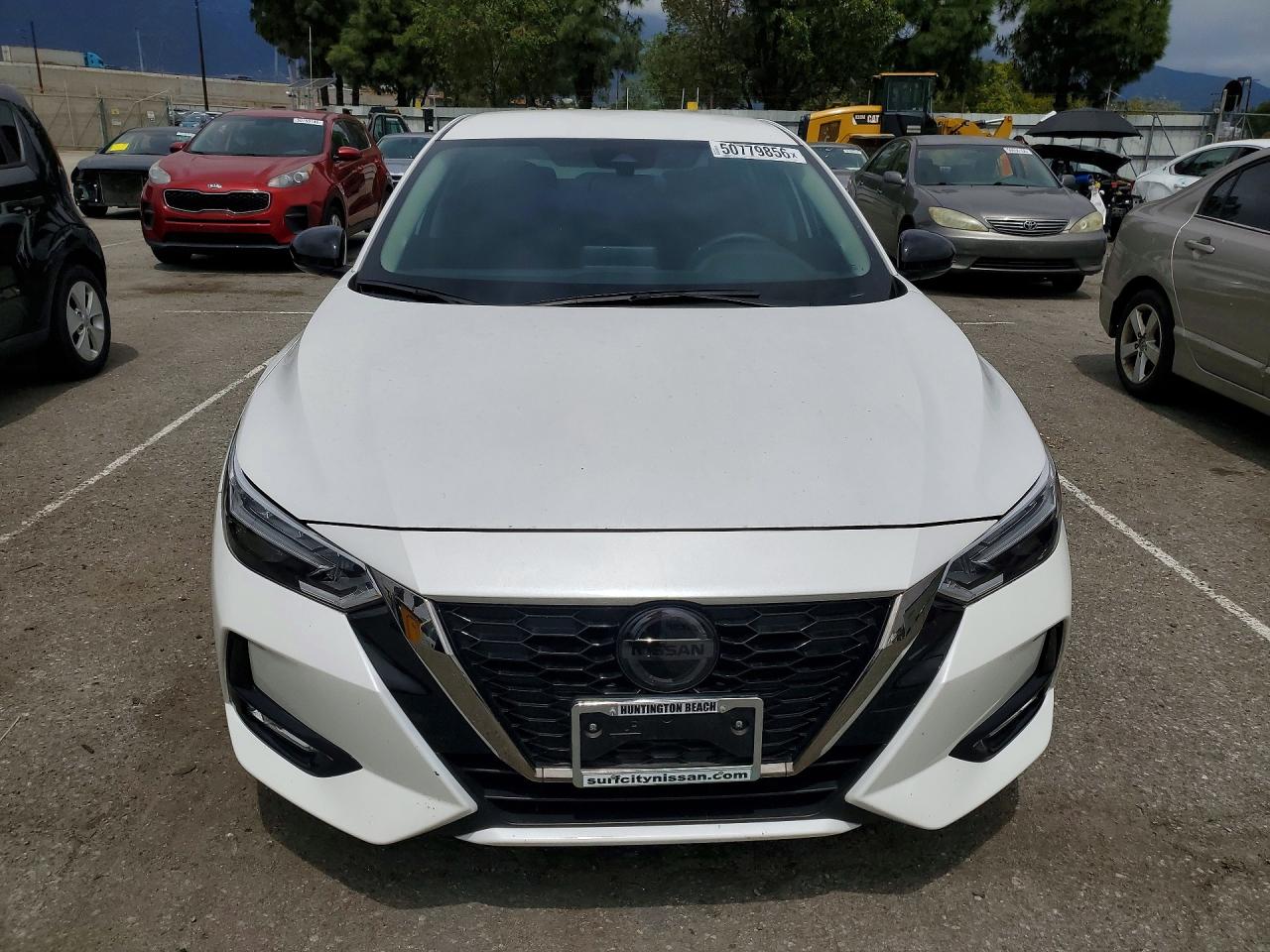 2023 Nissan Sentra Sr White vin: 3N1AB8DV0PY283599