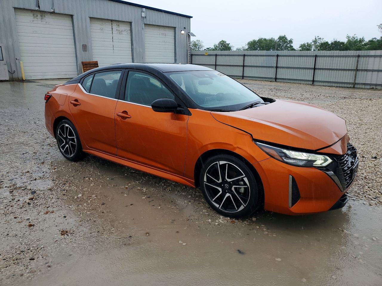 2024 Nissan Sentra Sr Orange vin: 3N1AB8DV0RY333601