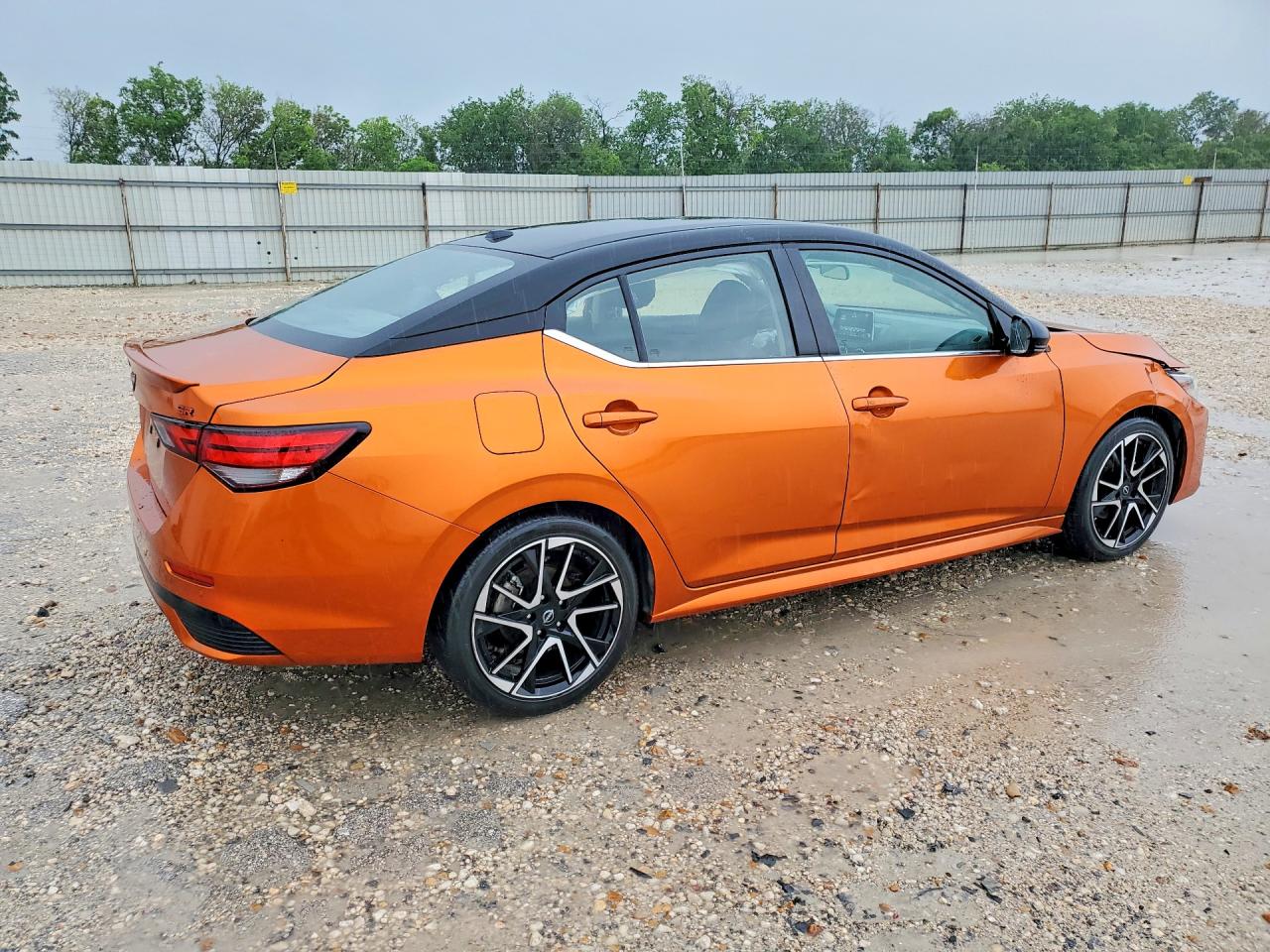 2024 Nissan Sentra Sr Orange vin: 3N1AB8DV0RY333601