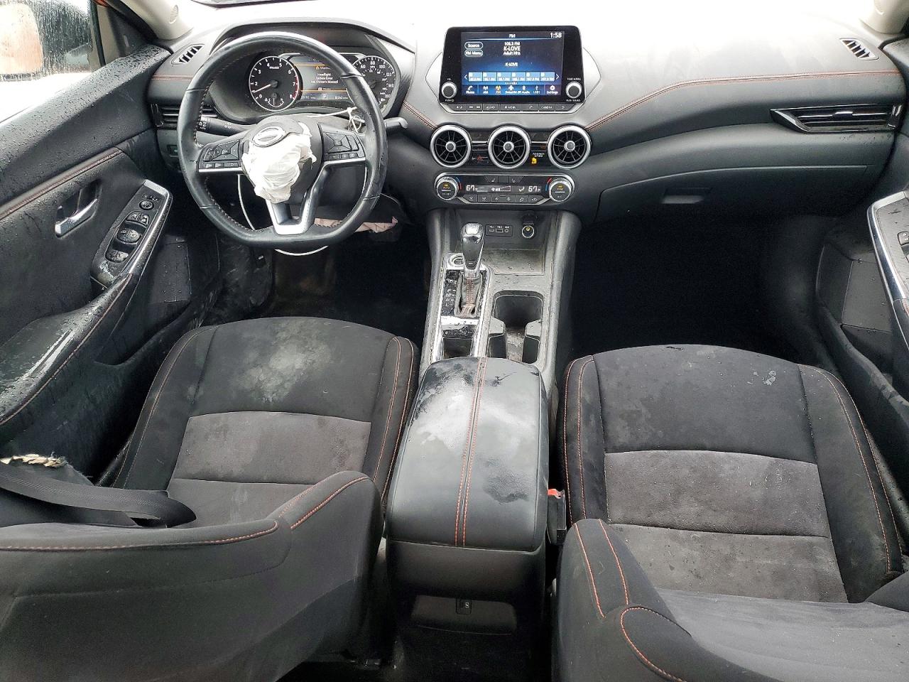 2024 Nissan Sentra Sr Orange vin: 3N1AB8DV0RY333601