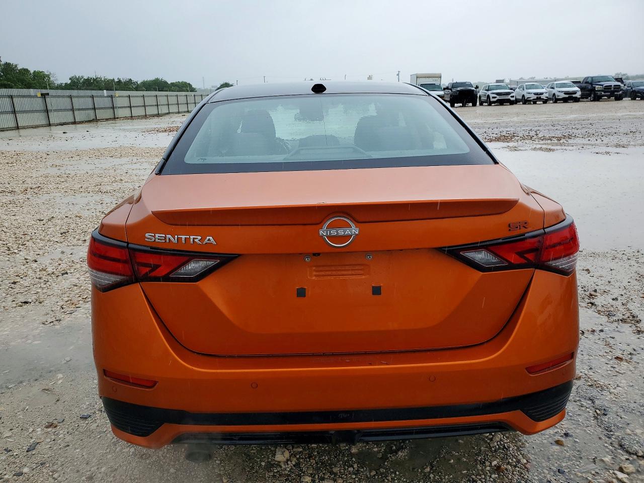 2024 Nissan Sentra Sr Orange vin: 3N1AB8DV0RY333601