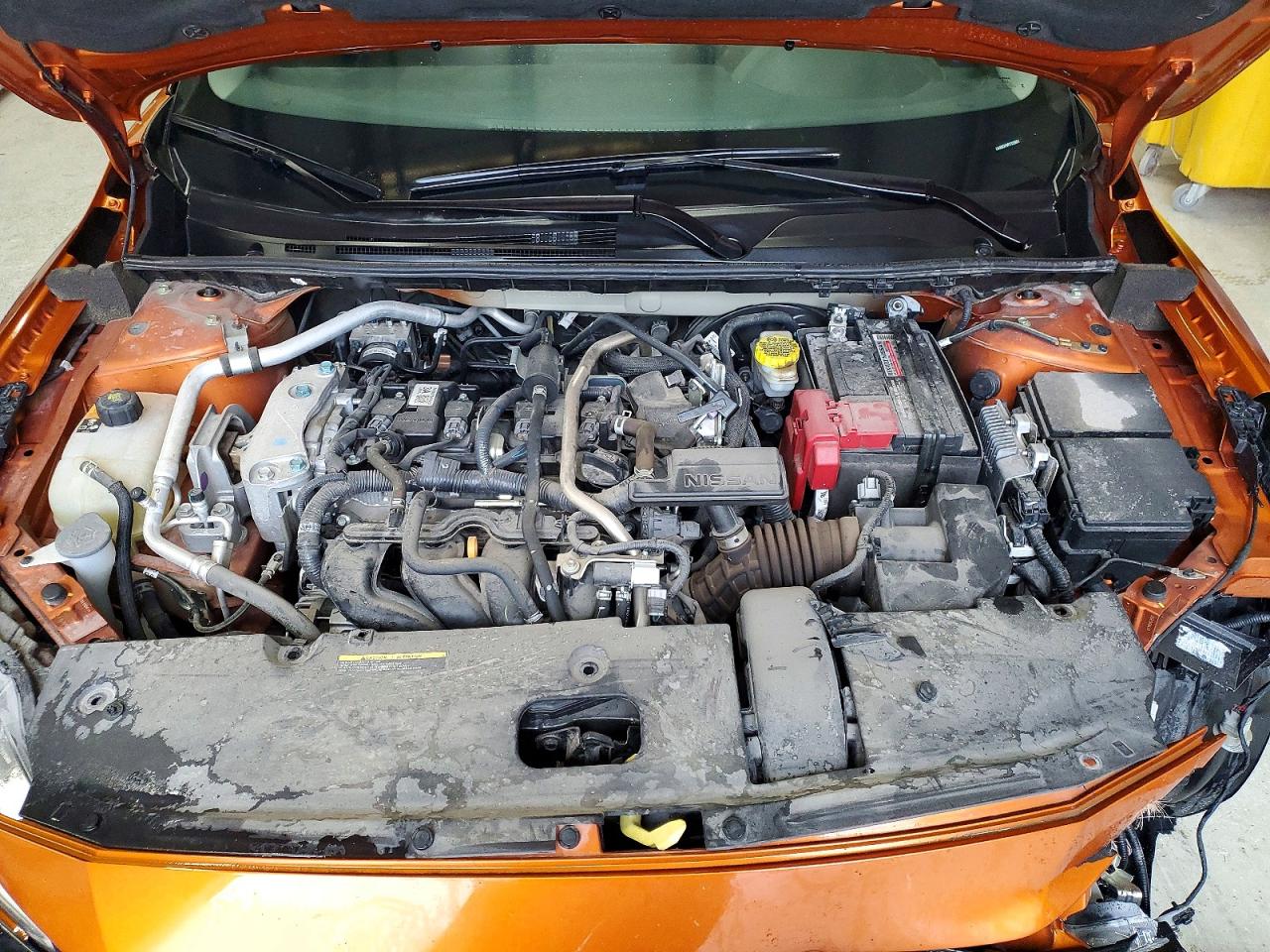 2024 Nissan Sentra Sr Orange vin: 3N1AB8DV0RY333601
