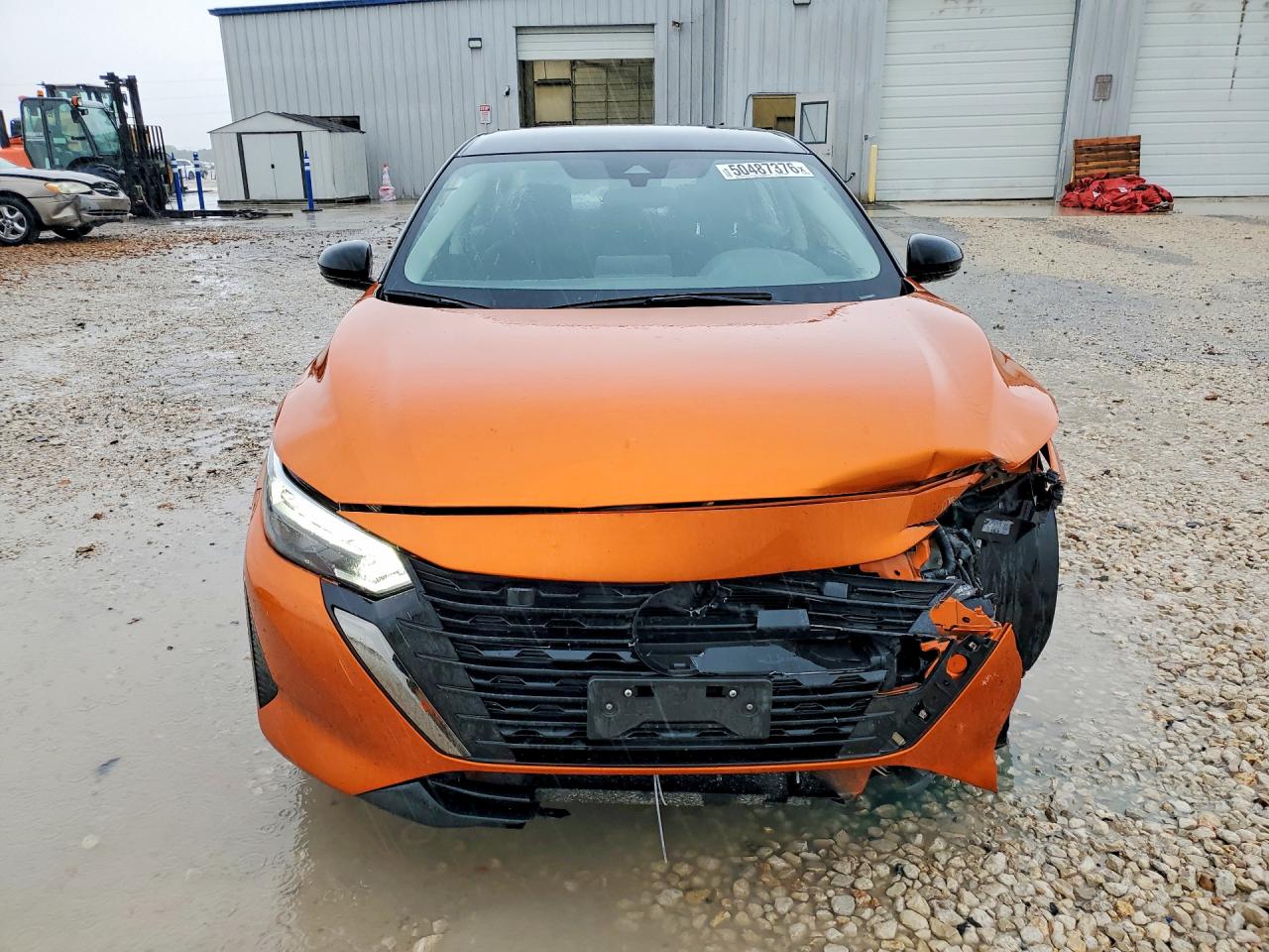 2024 Nissan Sentra Sr Orange vin: 3N1AB8DV0RY333601