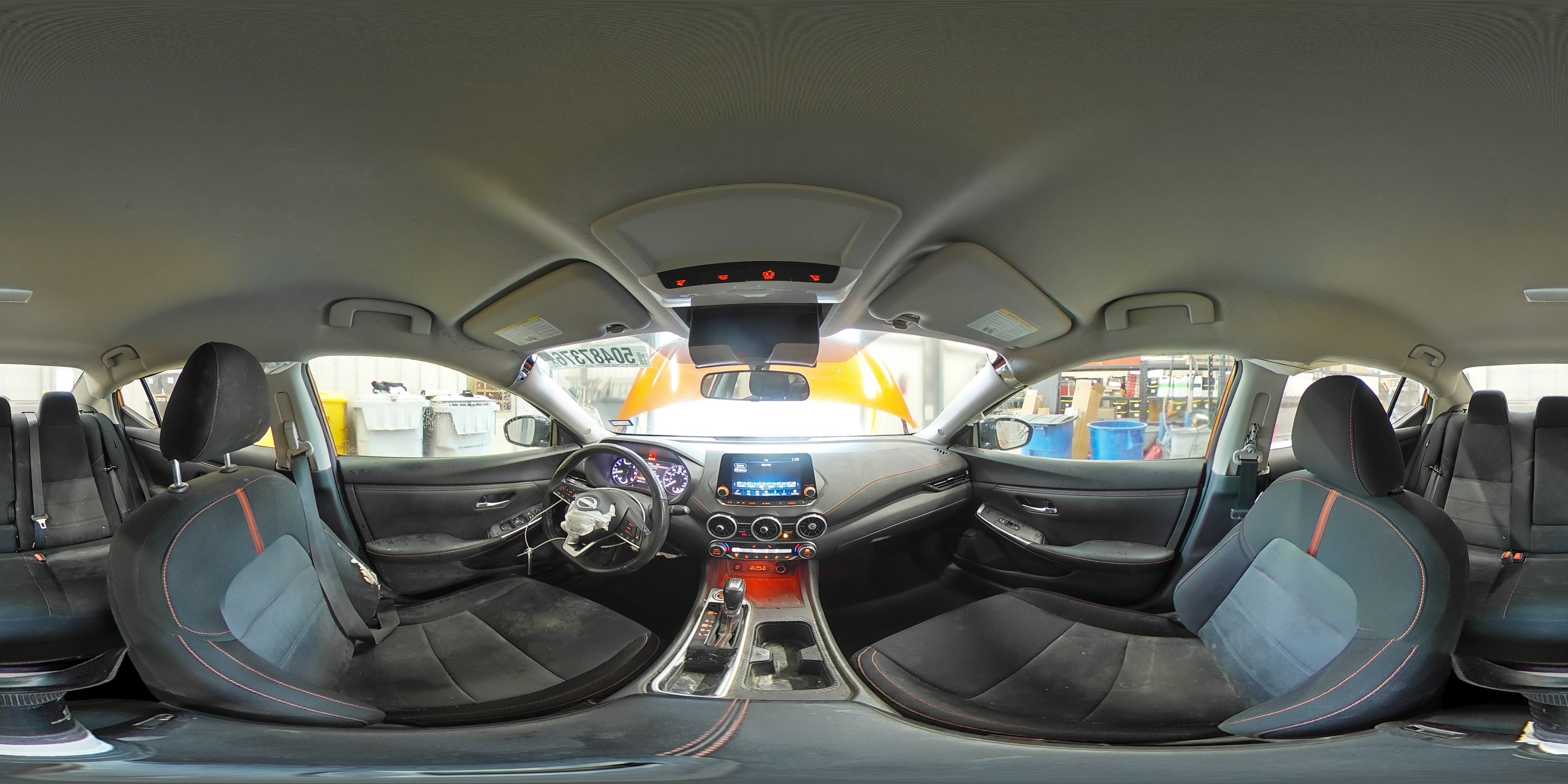 2024 Nissan Sentra Sr Orange vin: 3N1AB8DV0RY333601