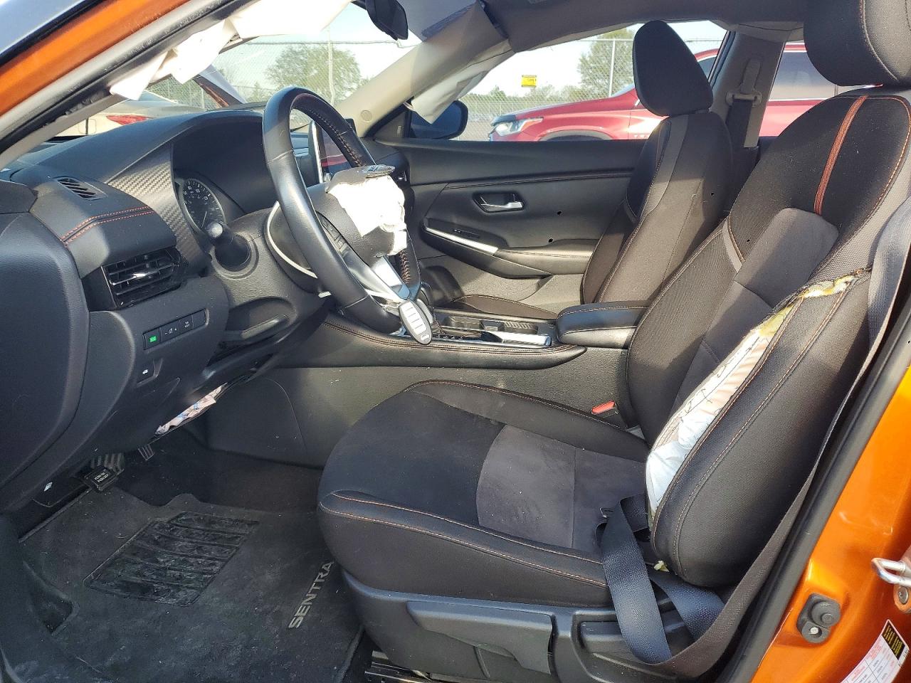 2021 Nissan Sentra Sr Orange vin: 3N1AB8DV1MY309719
