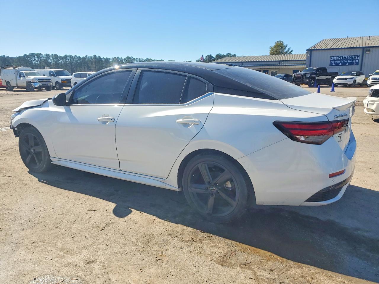 2024 Nissan Sentra Sr Белый vin: 3N1AB8DV1RY255006