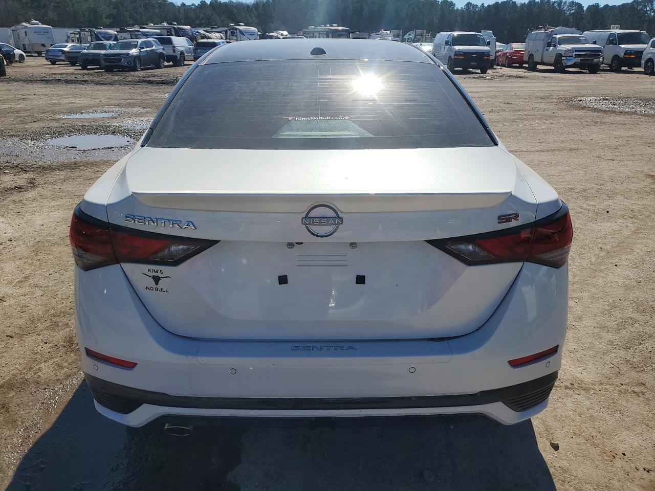 2024 Nissan Sentra Sr Белый vin: 3N1AB8DV1RY255006
