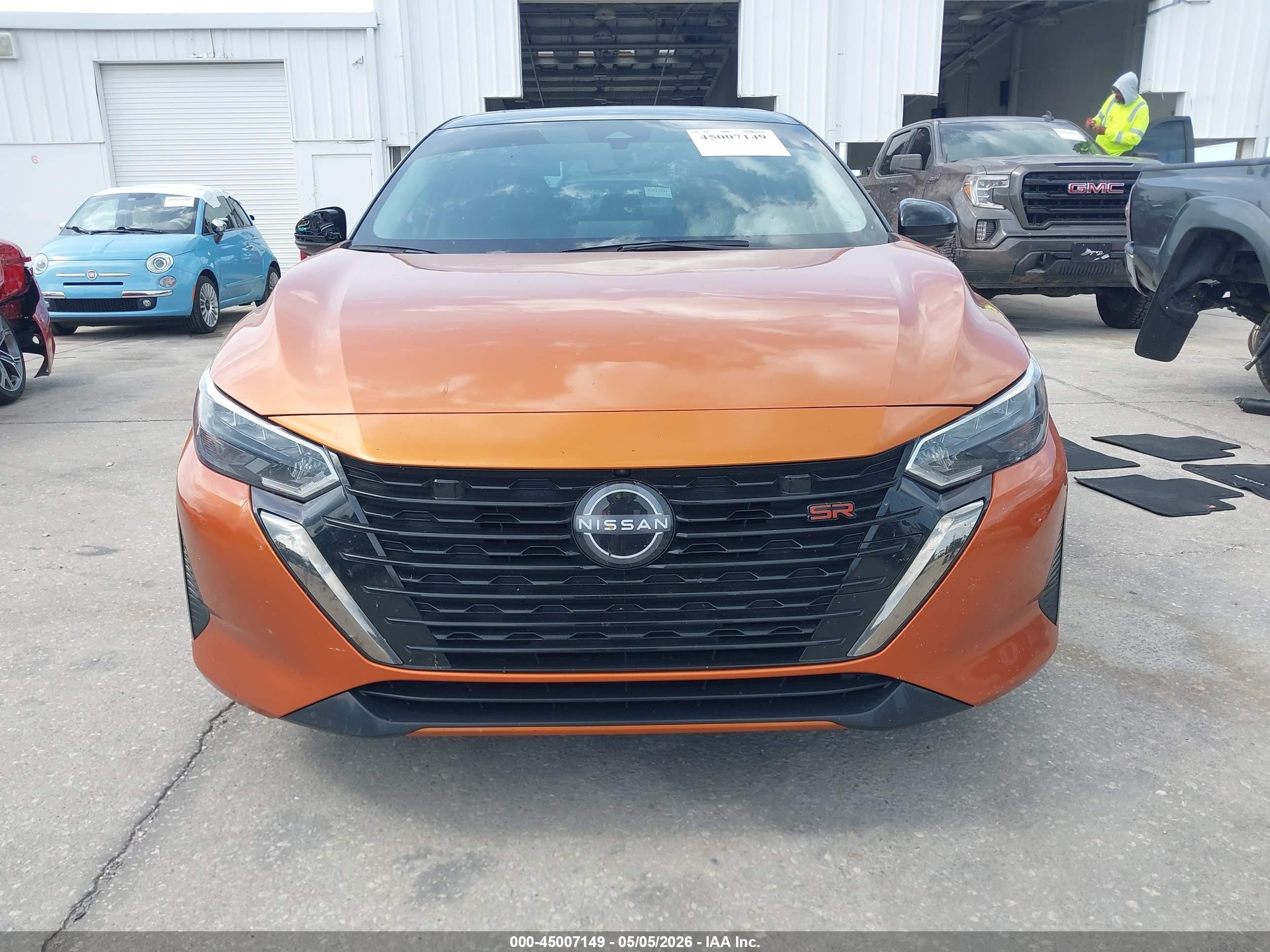 2024 Nissan Sentra Sr Xtronic Cvt Оранжевый vin: 3N1AB8DV1RY277796