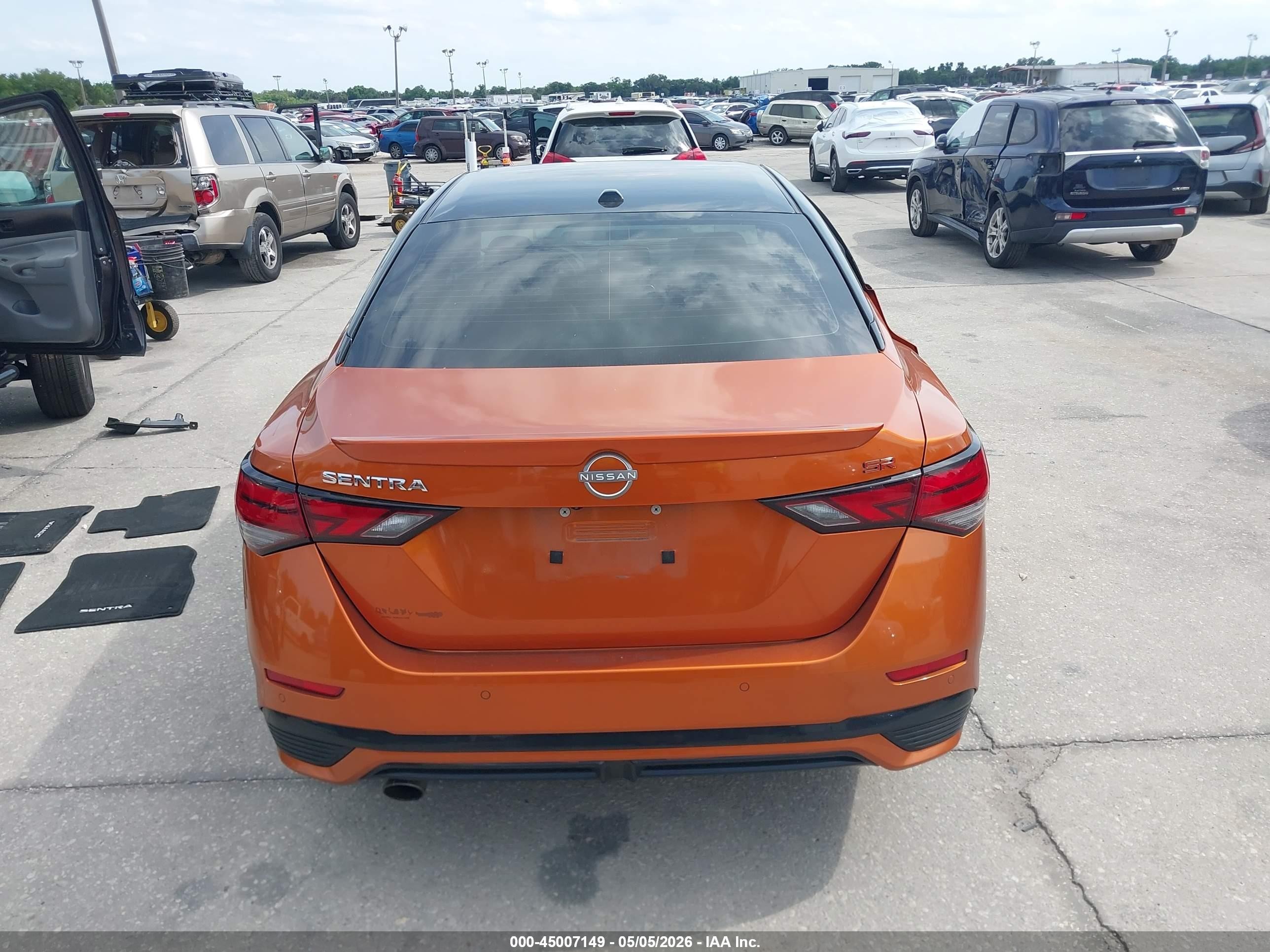 2024 Nissan Sentra Sr Xtronic Cvt Оранжевый vin: 3N1AB8DV1RY277796