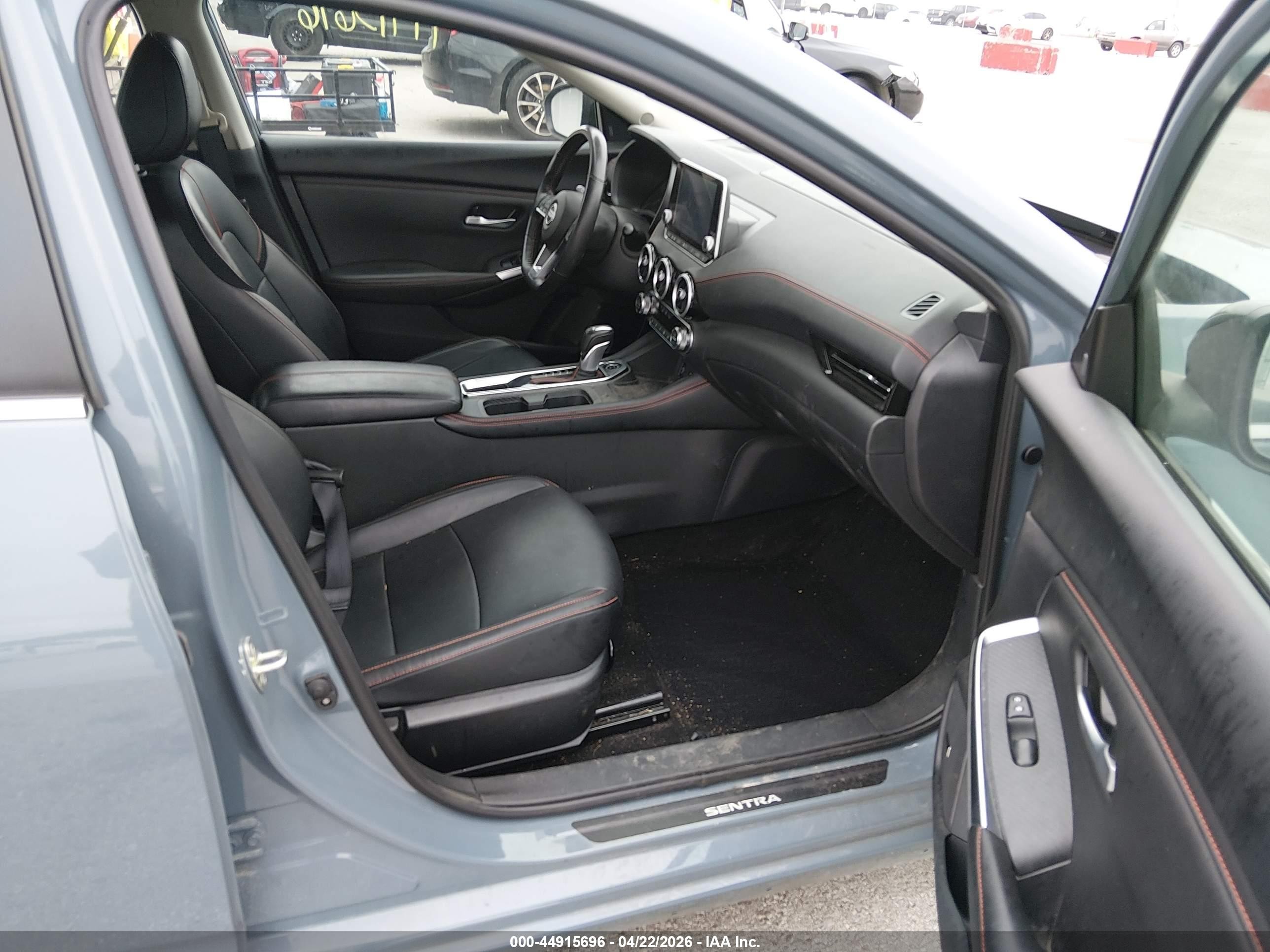 2024 Nissan Sentra Sr Xtronic Cvt Синий vin: 3N1AB8DV1RY391166