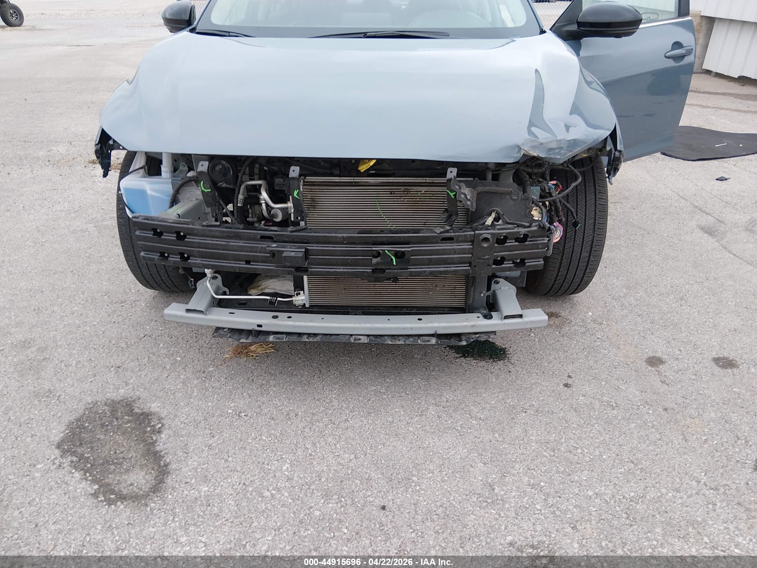 2024 Nissan Sentra Sr Xtronic Cvt Синий vin: 3N1AB8DV1RY391166