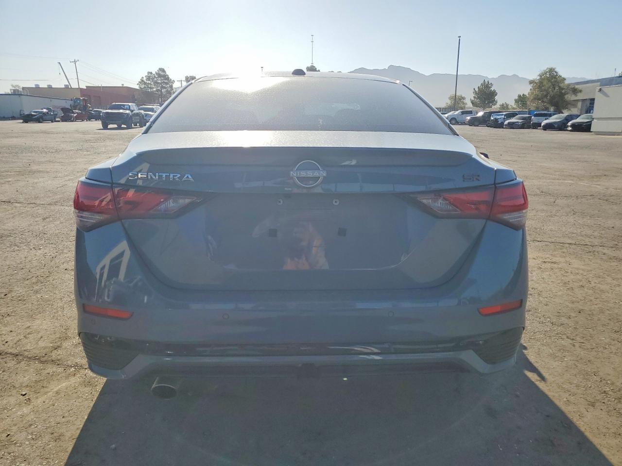 2025 Nissan Sentra Sr Серый vin: 3N1AB8DV1SY228765