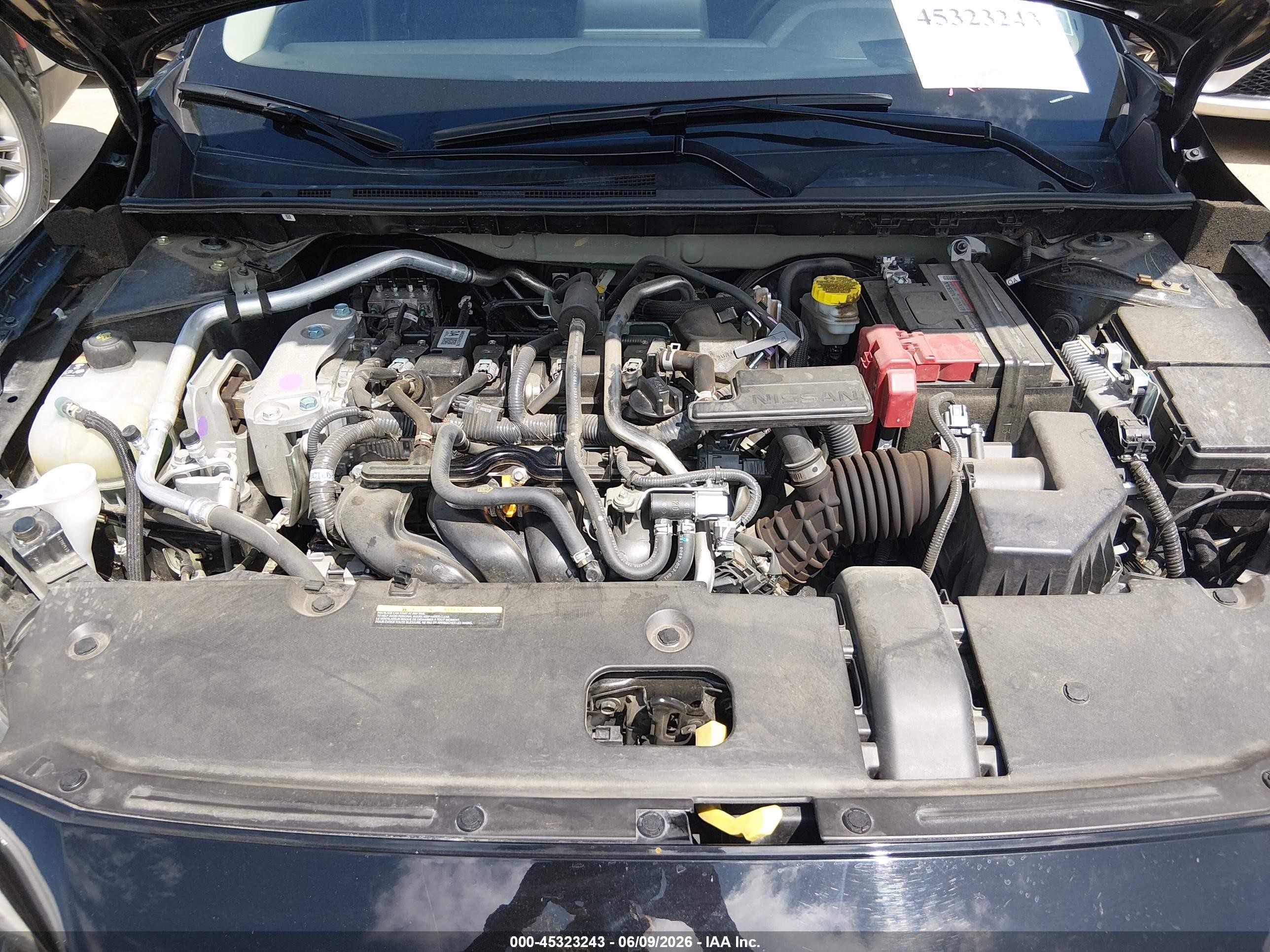 2025 Nissan Sentra Sr Black vin: 3N1AB8DV1SY314271