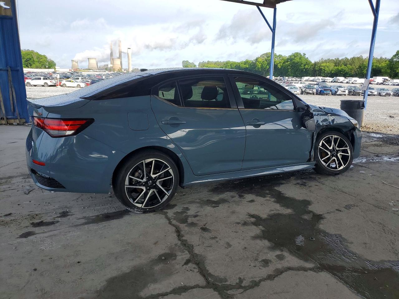 2024 Nissan Sentra Sr Gray vin: 3N1AB8DV2RY251949