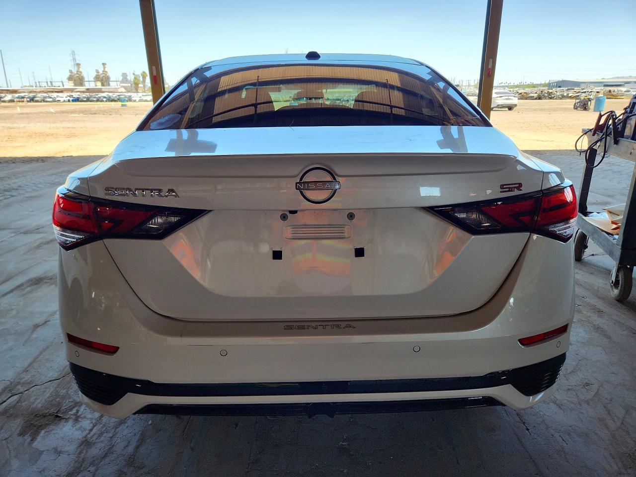 2024 Nissan Sentra Sr White vin: 3N1AB8DV2RY264457