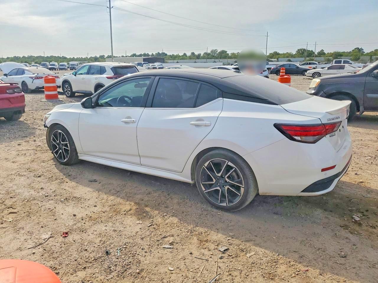 2024 Nissan Sentra Sr White vin: 3N1AB8DV3RY228406
