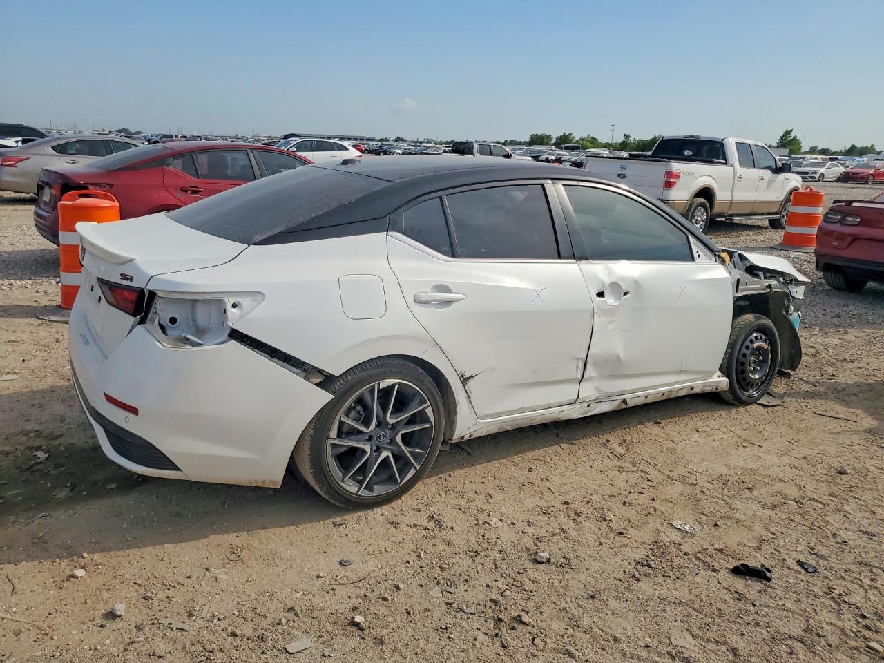 2024 Nissan Sentra Sr White vin: 3N1AB8DV3RY228406