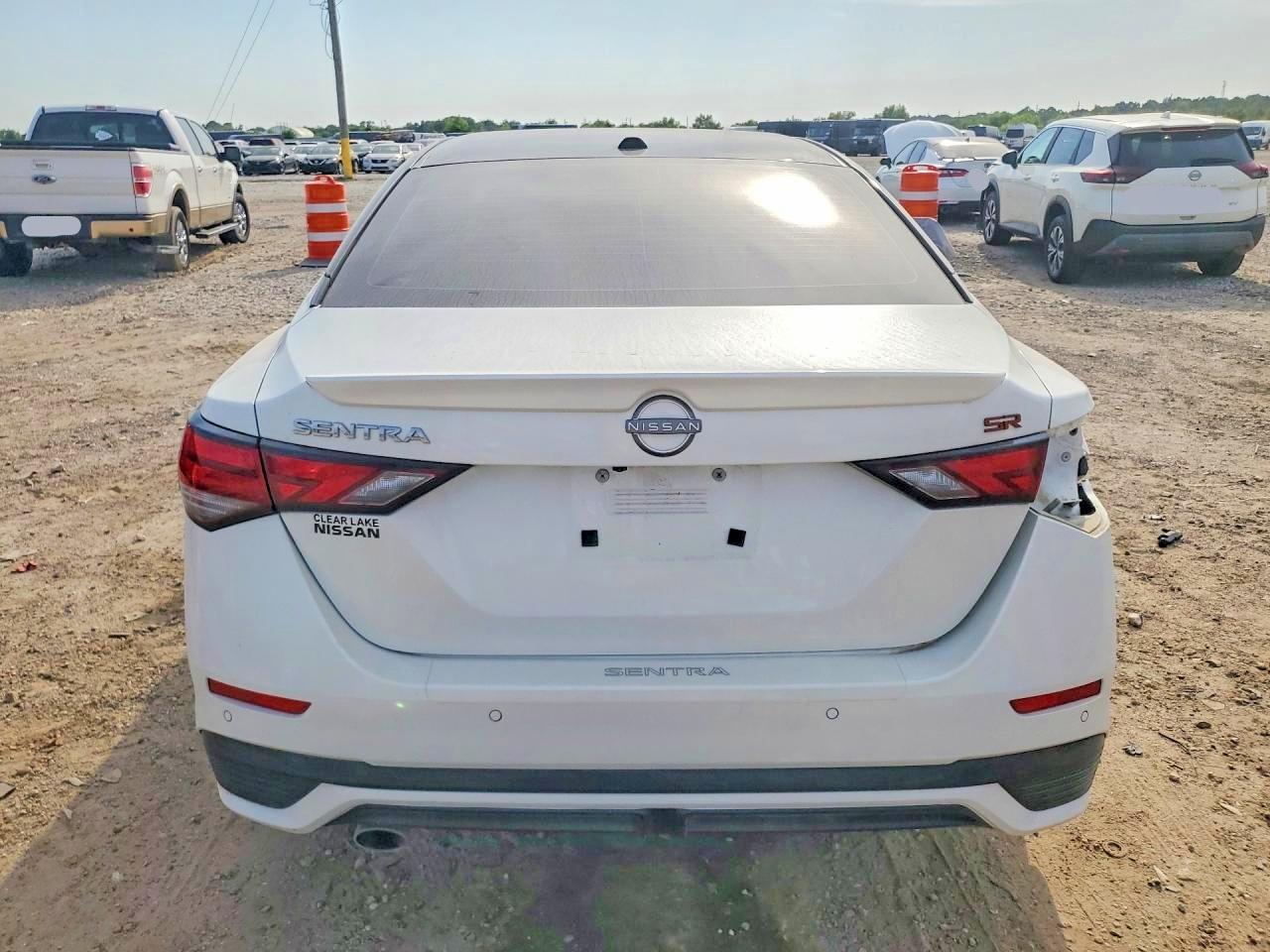 2024 Nissan Sentra Sr White vin: 3N1AB8DV3RY228406