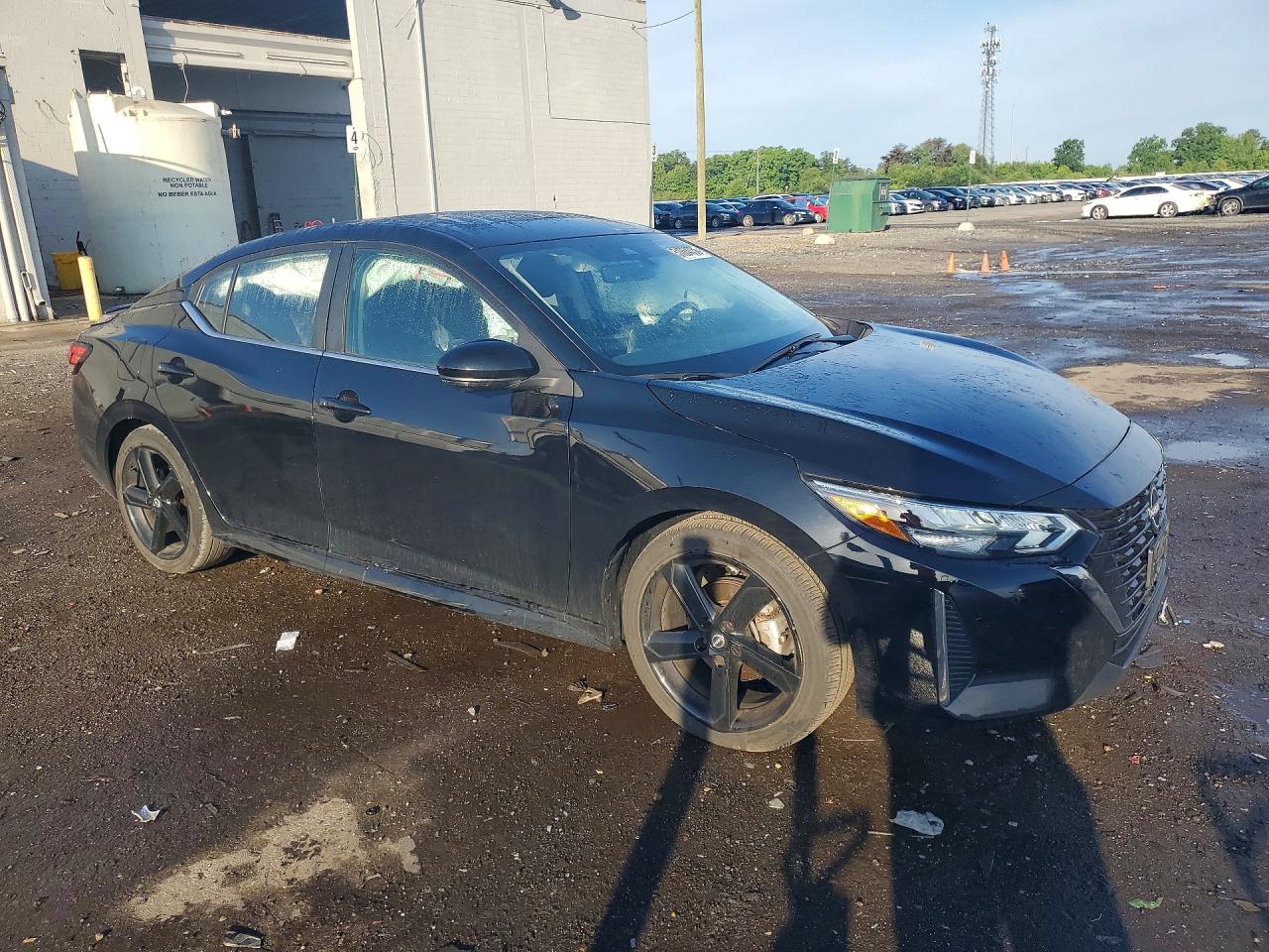 2024 Nissan Sentra Sr Black vin: 3N1AB8DV3RY322222