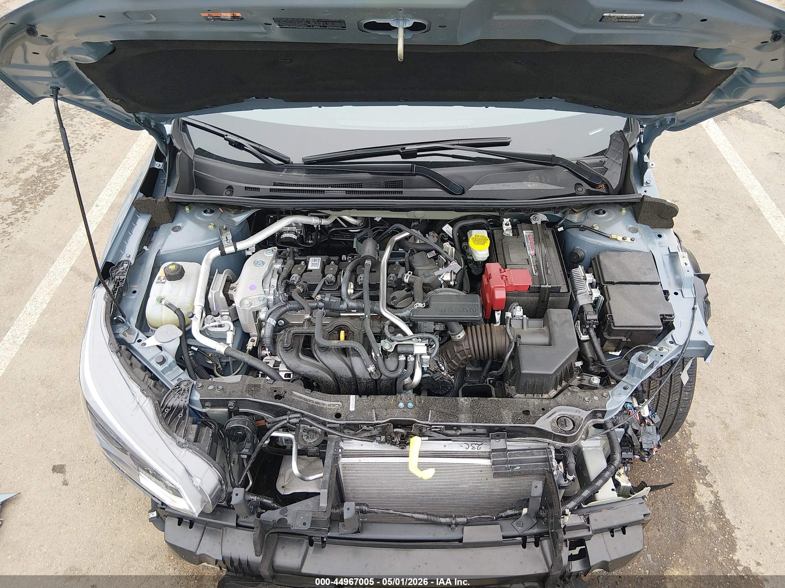 2025 Nissan Sentra Sr Blue vin: 3N1AB8DV3SY366792